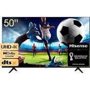 hisense led-tv 50a6fg, 126 cm - 50 ", 4k ultra hd, smart tv zwart