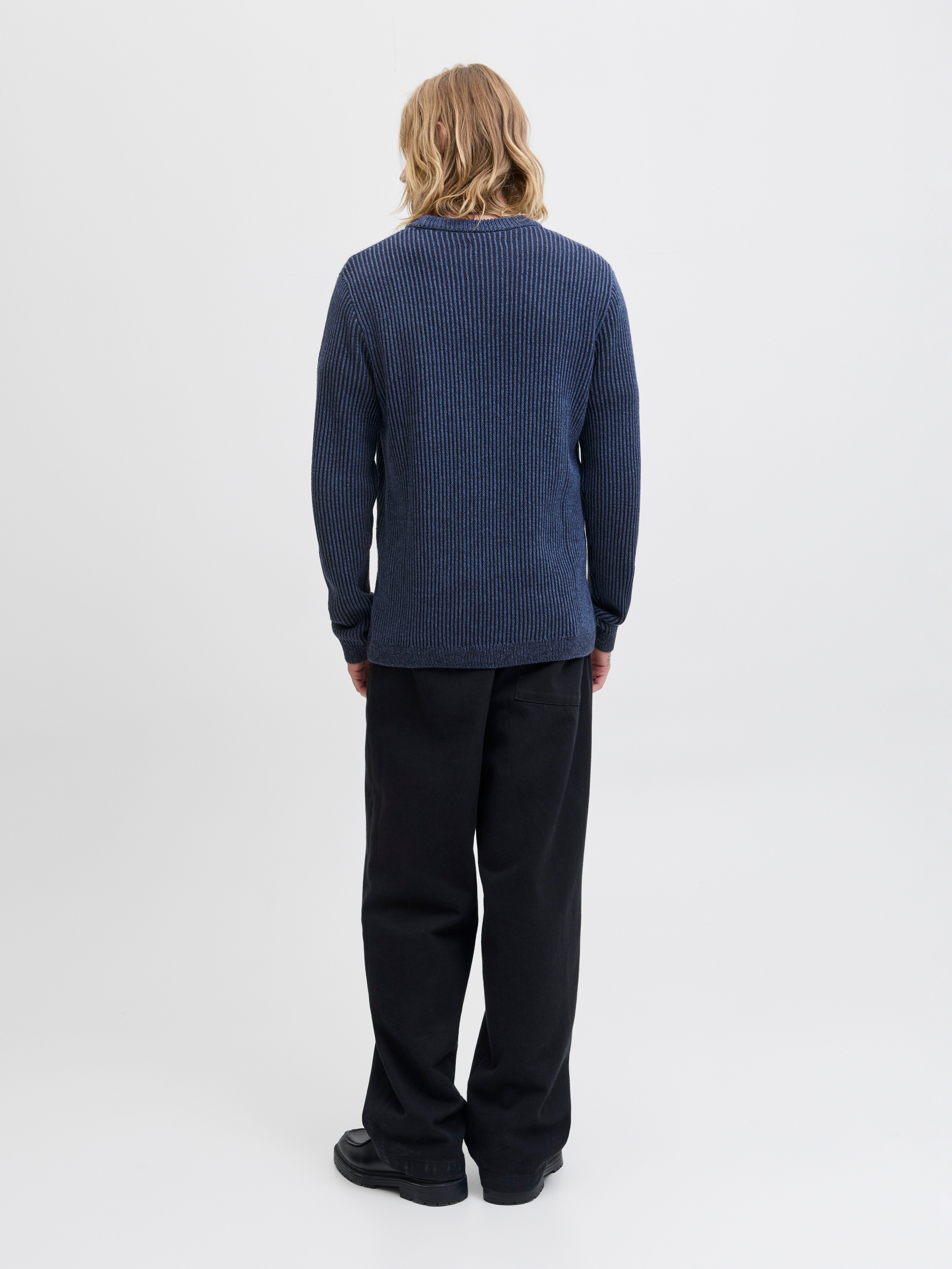 Jack & Jones Gebreide trui JJEDOVER KNIT CREW NECK SN