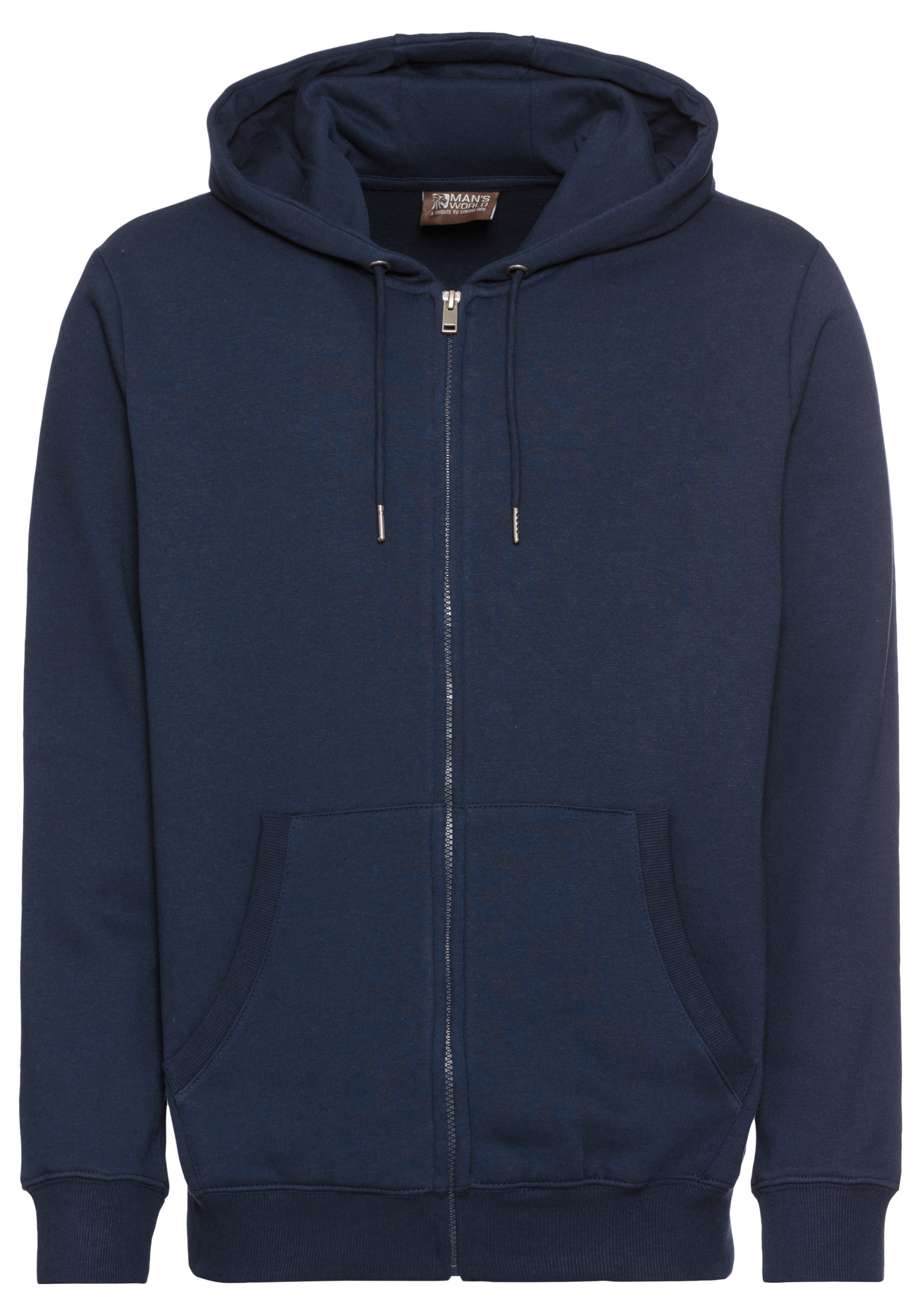 Man's World Capuchonsweatvest met zakken