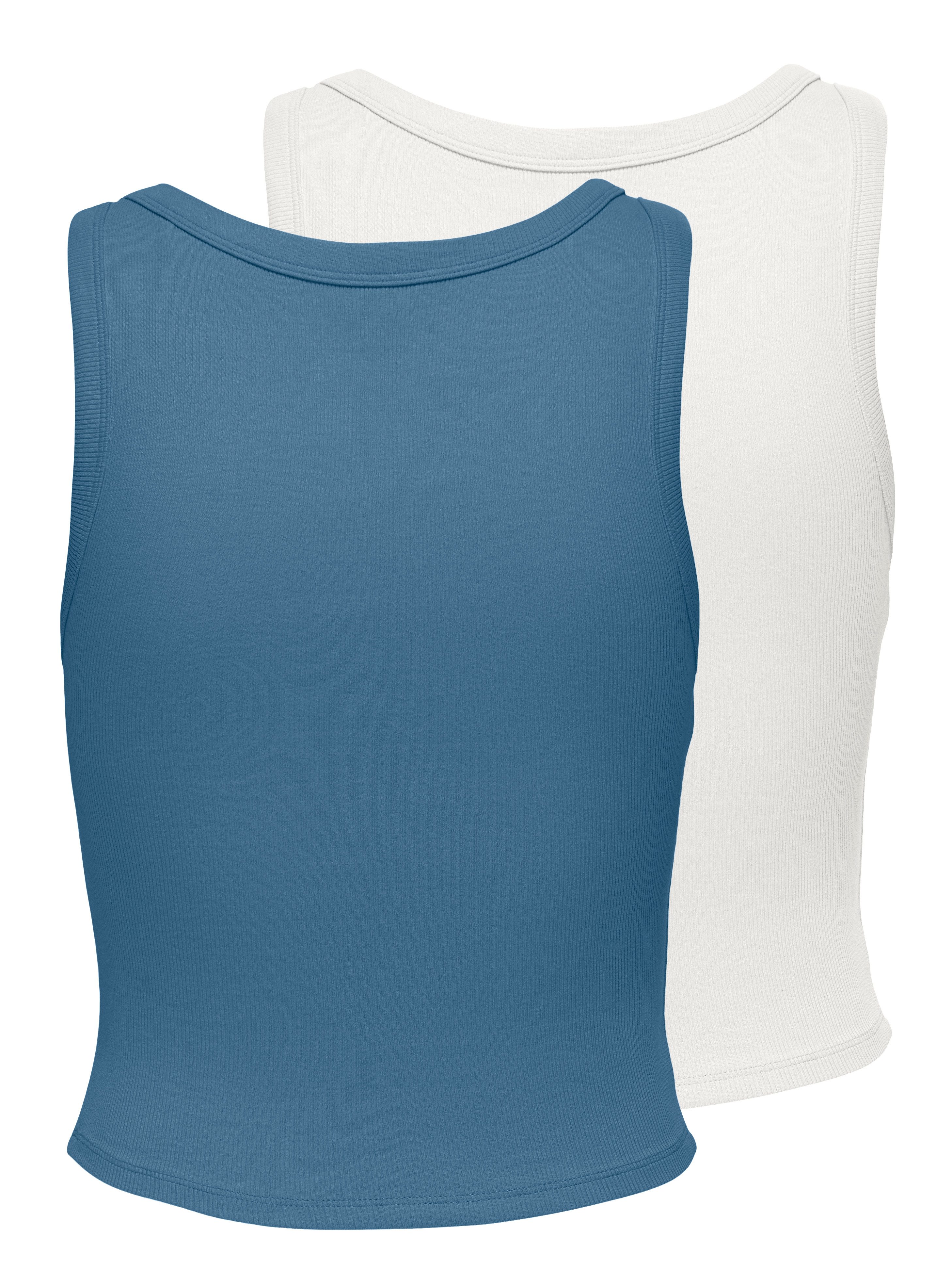 Only Tanktop ONLEASY S/L TANK TOP JRS 2 PACK (set, 2-delig)
