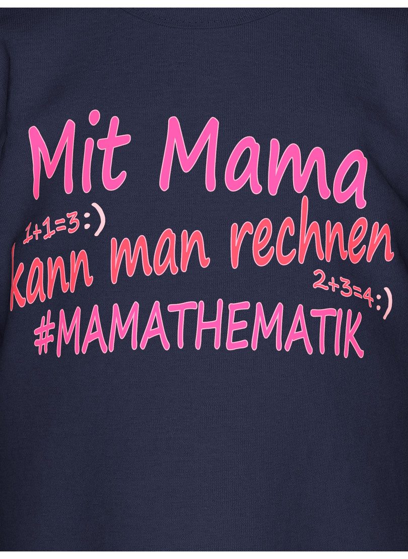 Trigema T-shirt TRIGEMA T-Shirt met grappige spreuk-print (1-delig)