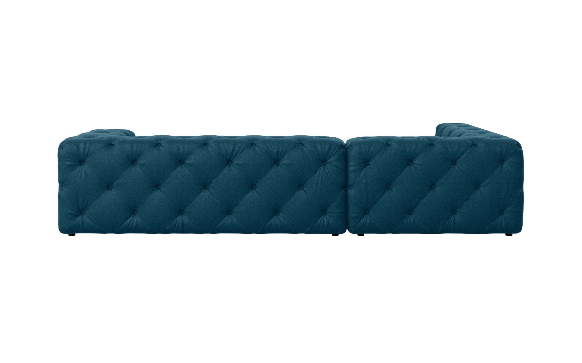 Places of Style Hoekbank FOLLINA L-vorm, met klassieke Chesterfield-knoopstiksels
