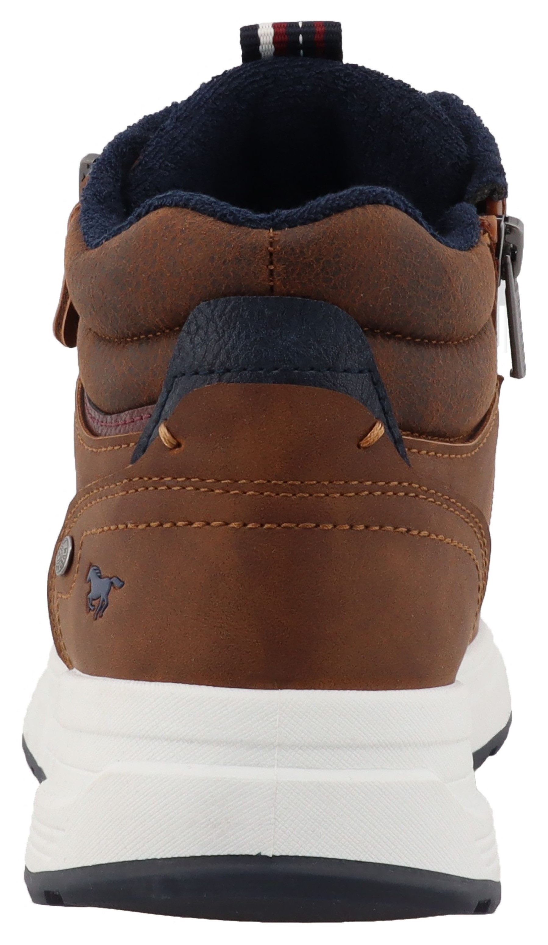 Mustang Shoes Winterlaarzen Luciano High top sneaker, veterboots met warme voering