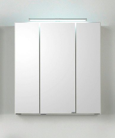 welltime Badkamerserie Siena Spiegelkast inclusief ledverlichting, breedte 60 cm (2-delig)