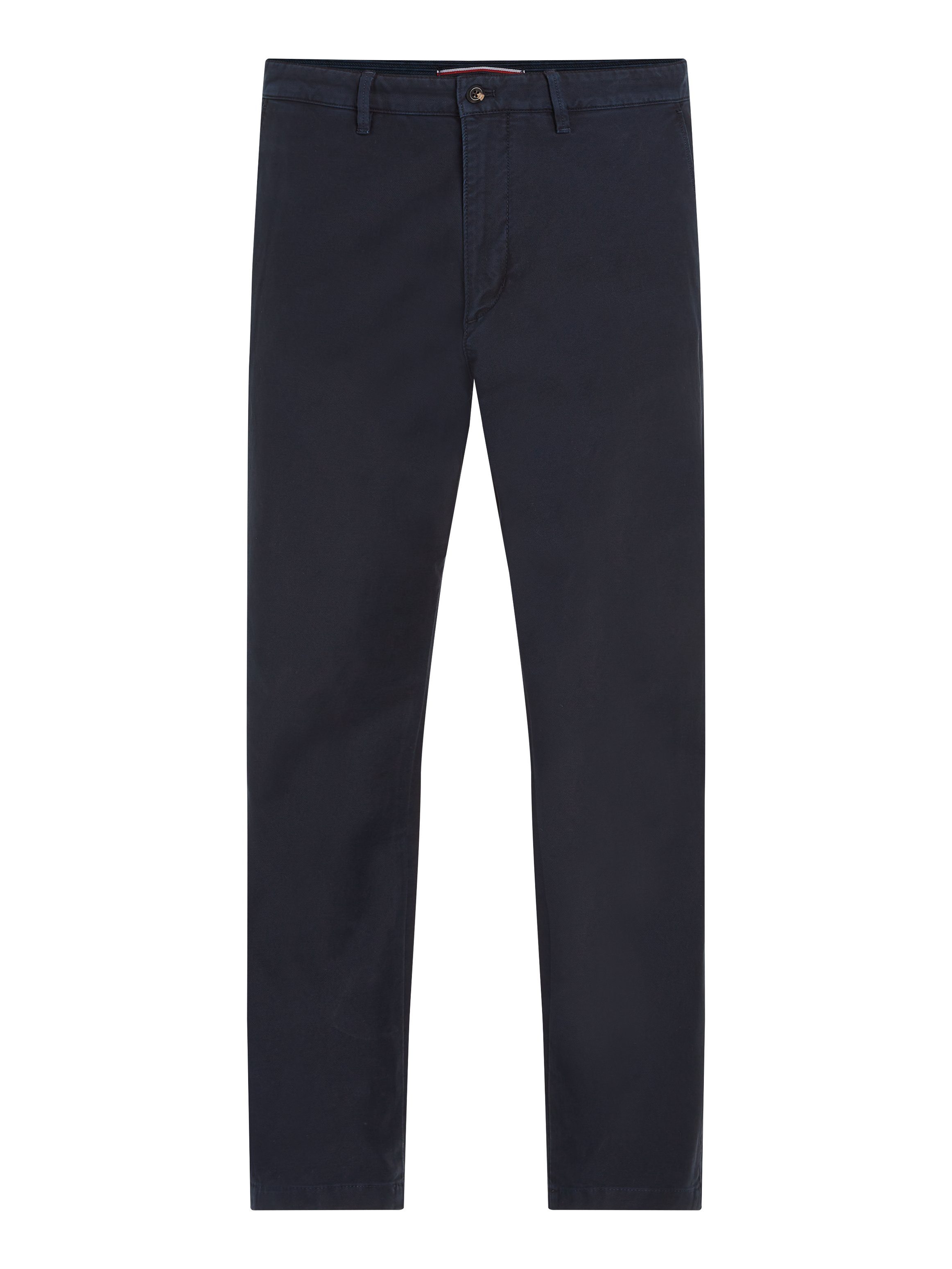 Tommy Hilfiger Chino CHELSEA GABARDINE GMD met logo borduursel op de achterzak