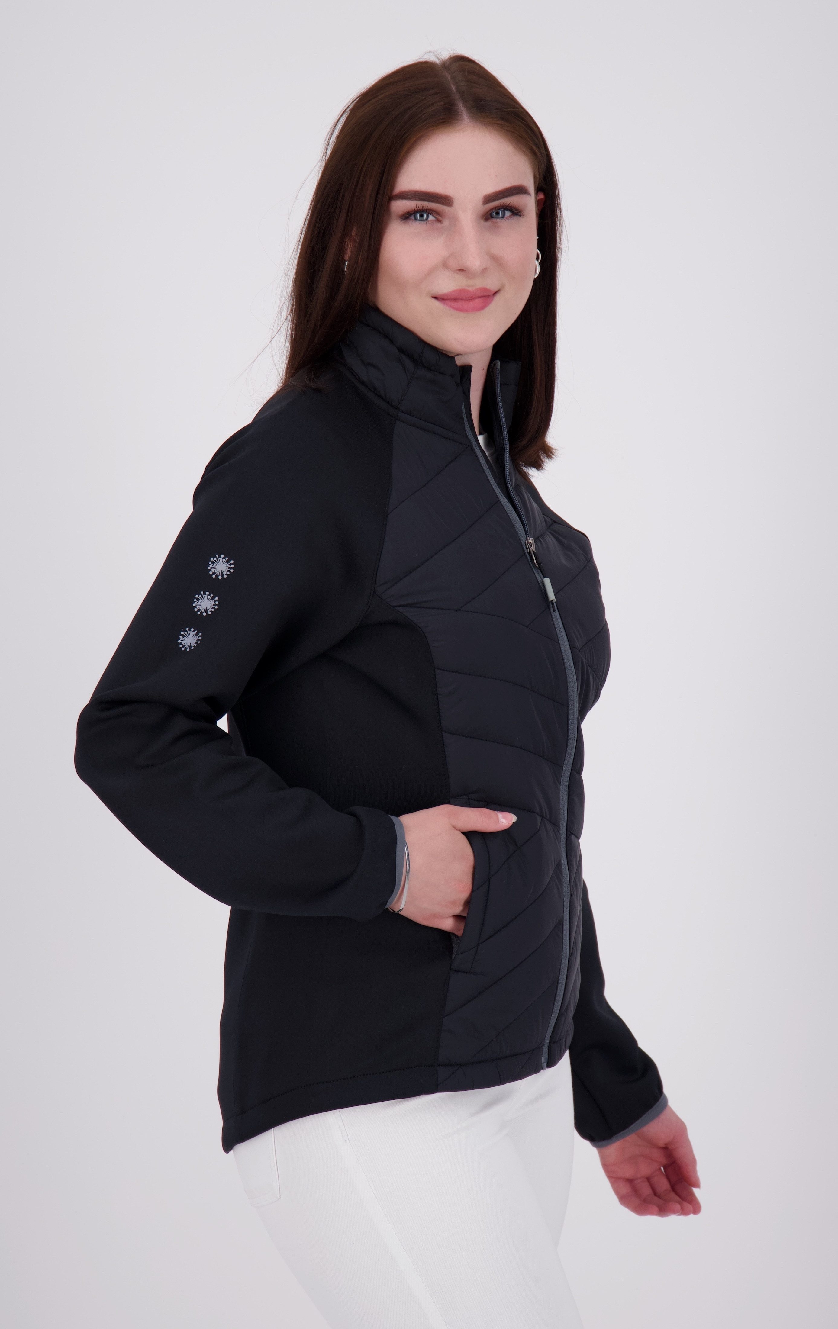LPO Fleecejack EDINA V WOMEN zachte hybride fleecejack in traditionele uitstraling