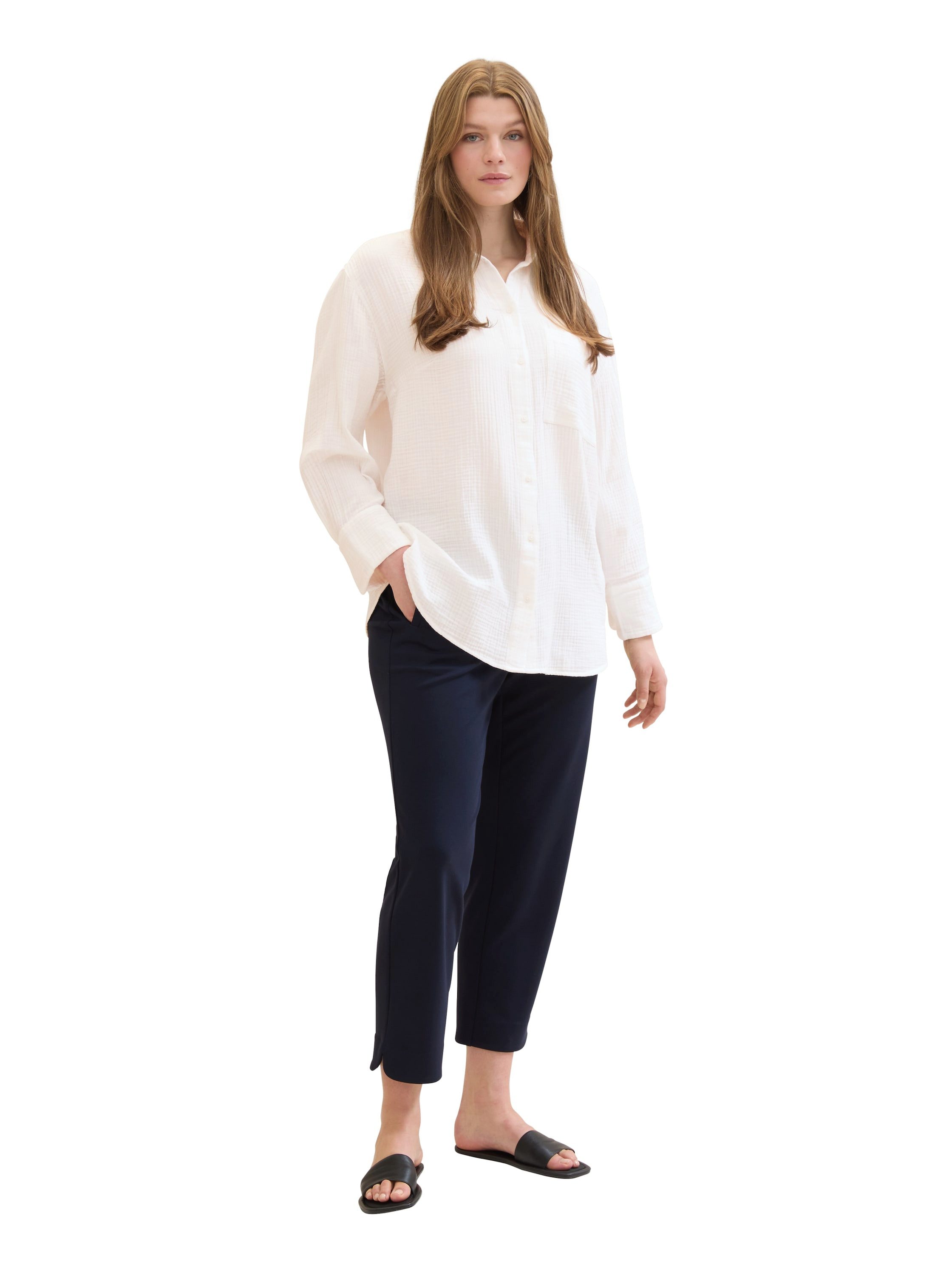 TOM TAILOR MY TRUE ME Blouse met lange mouwen in oversized-look