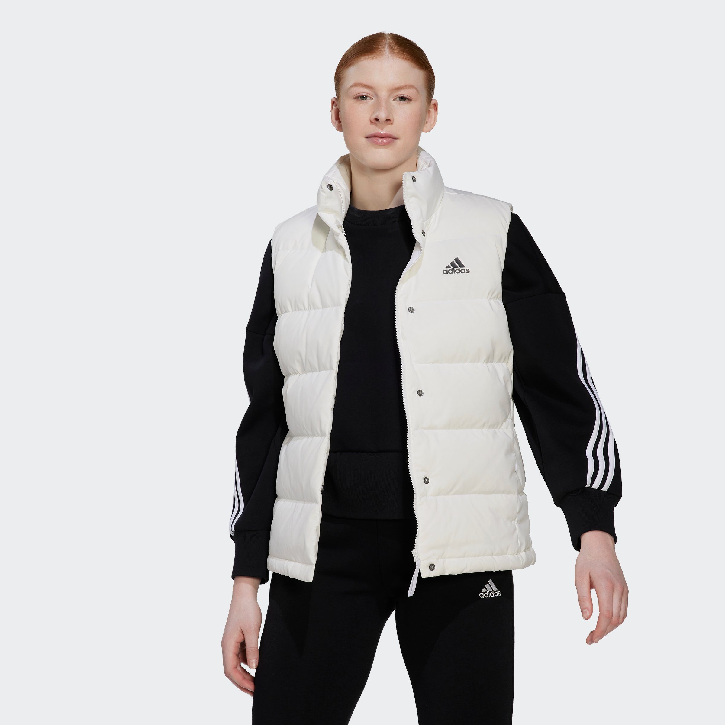 NU 20% KORTING: adidas Sportswear Shirtgilet HELIONIC donzen bodywarmer