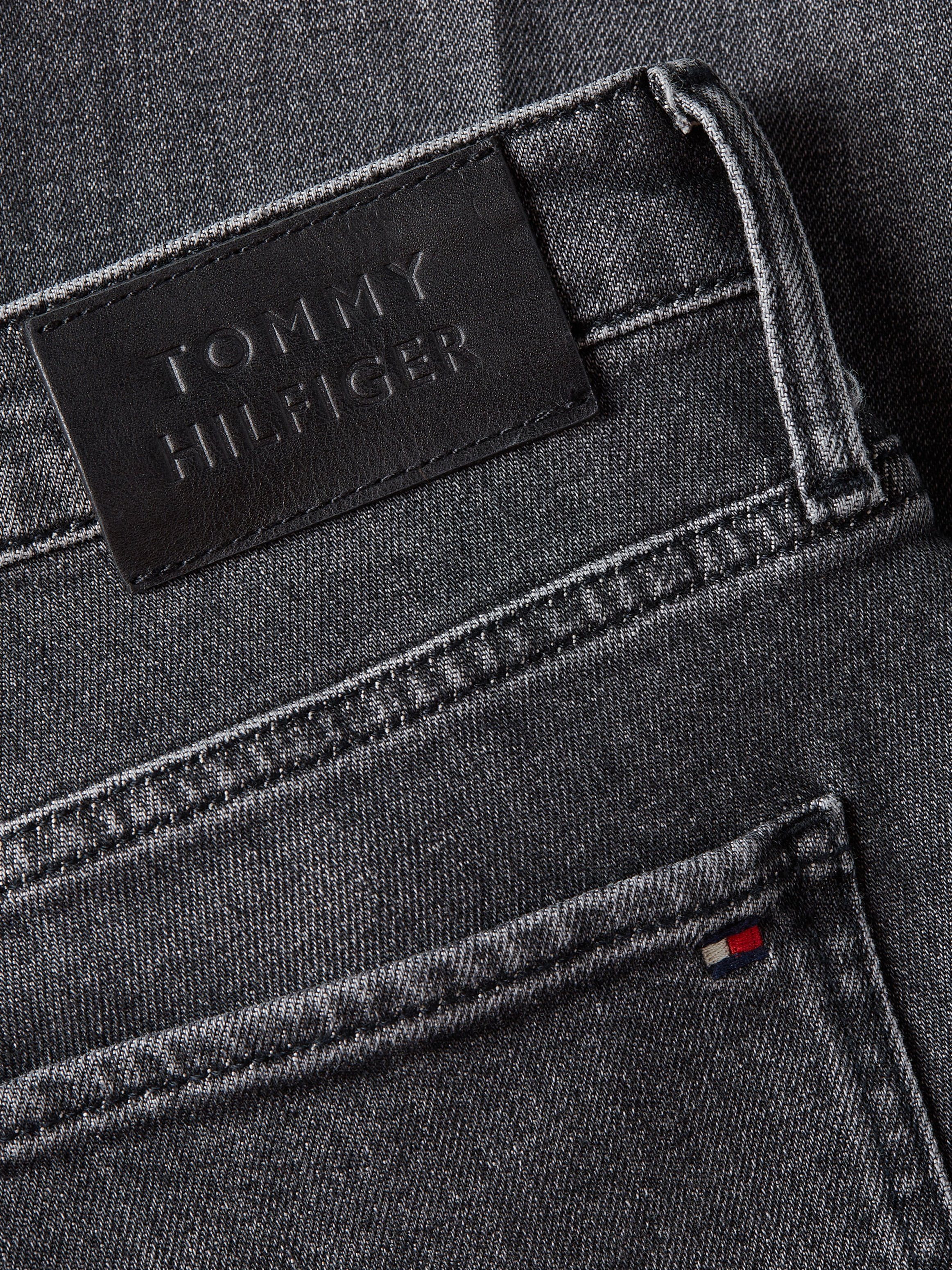 Tommy Hilfiger Bootcut jeans BOOTCUT RW BEA met leren badge