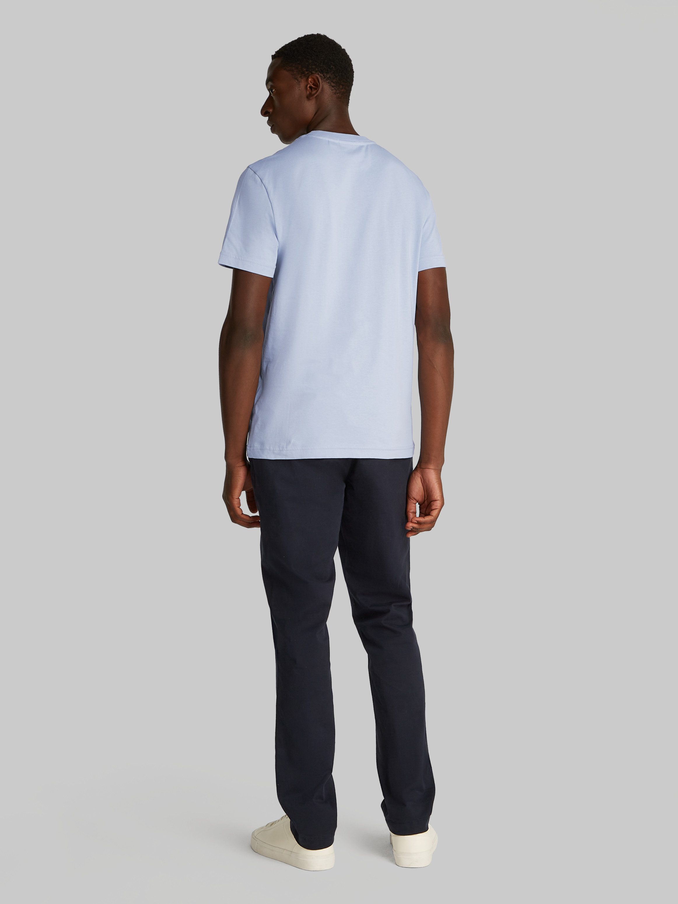 Calvin Klein T-shirt CP-DOUBLE LOGO T-SHIRT met groot logo-opschrift