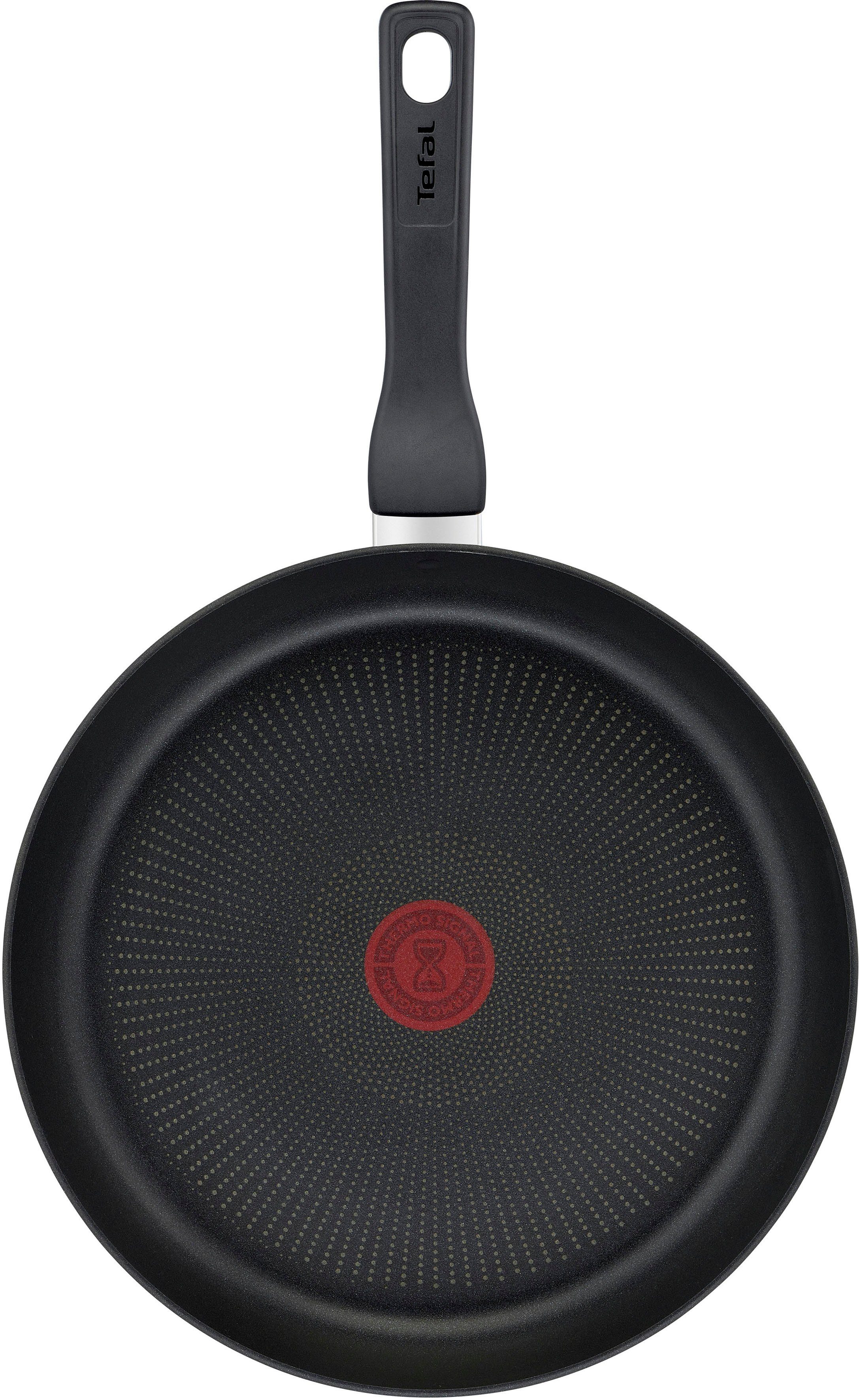 Tefal Koekenpan Hard Titanium Pro Anti-aanbak coating, inductie, temperatuurindicator, gemaakt in Frankrijk