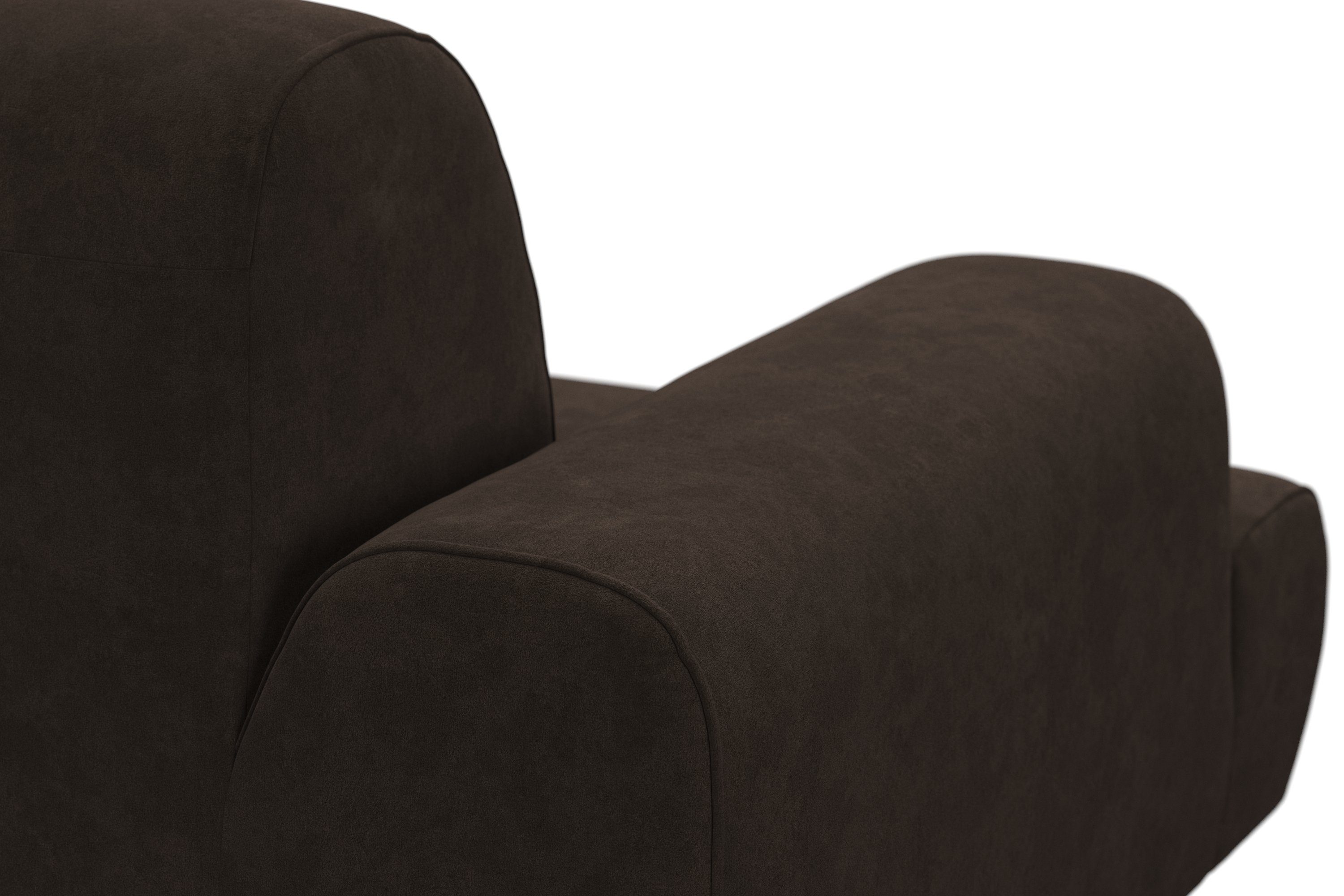 andas Hoekbank Swift Scandic Design, binnenvering voor hoog zitcomfort, L-vorm