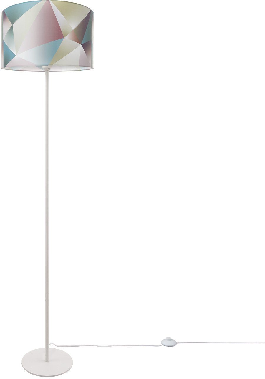 Paco Home Staande lamp Kosy 309 LED modern woonkamer slaapkamer, pastelkleuren decor E27