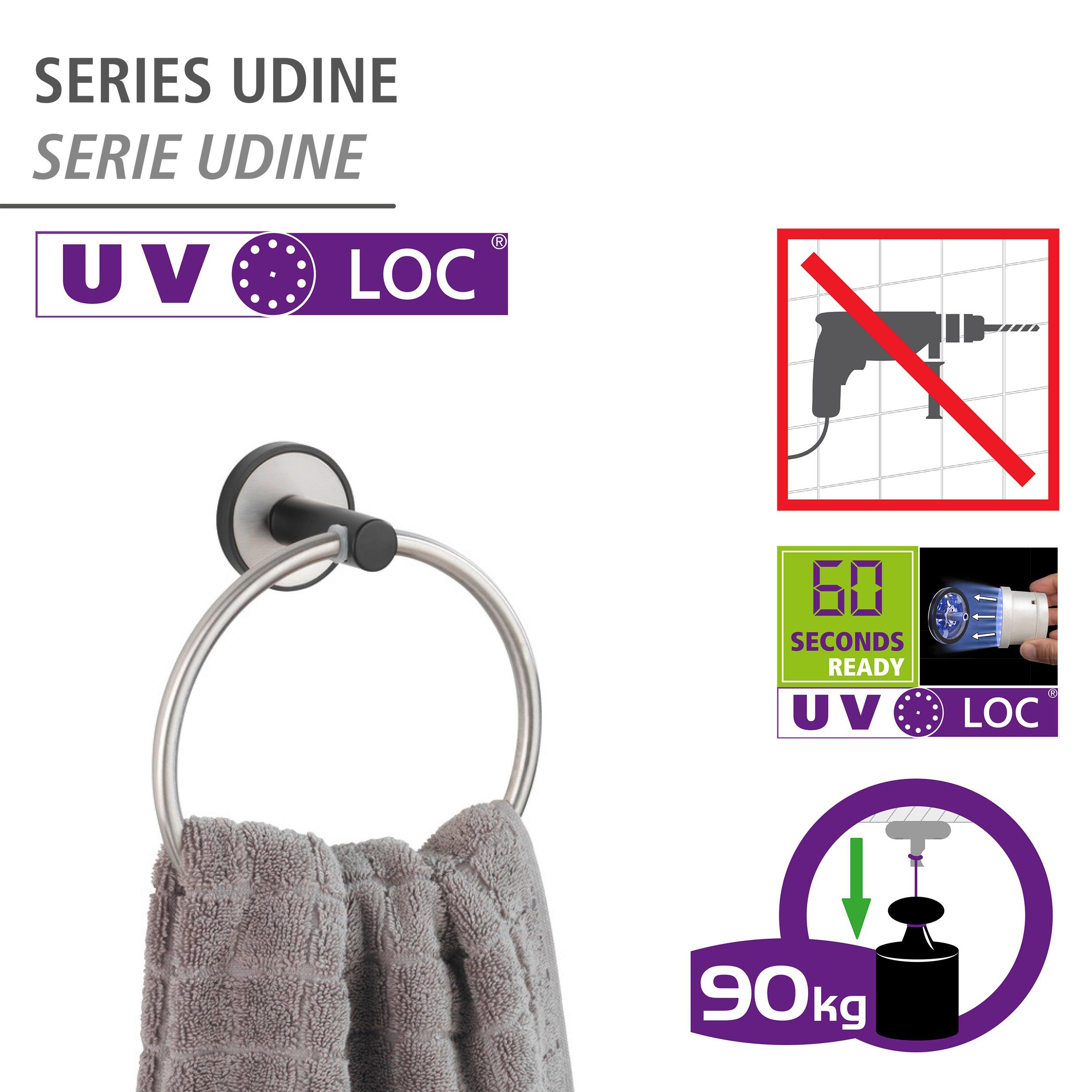 WENKO Handdoekring UV-Loc® Udine bevestigen zonder boren