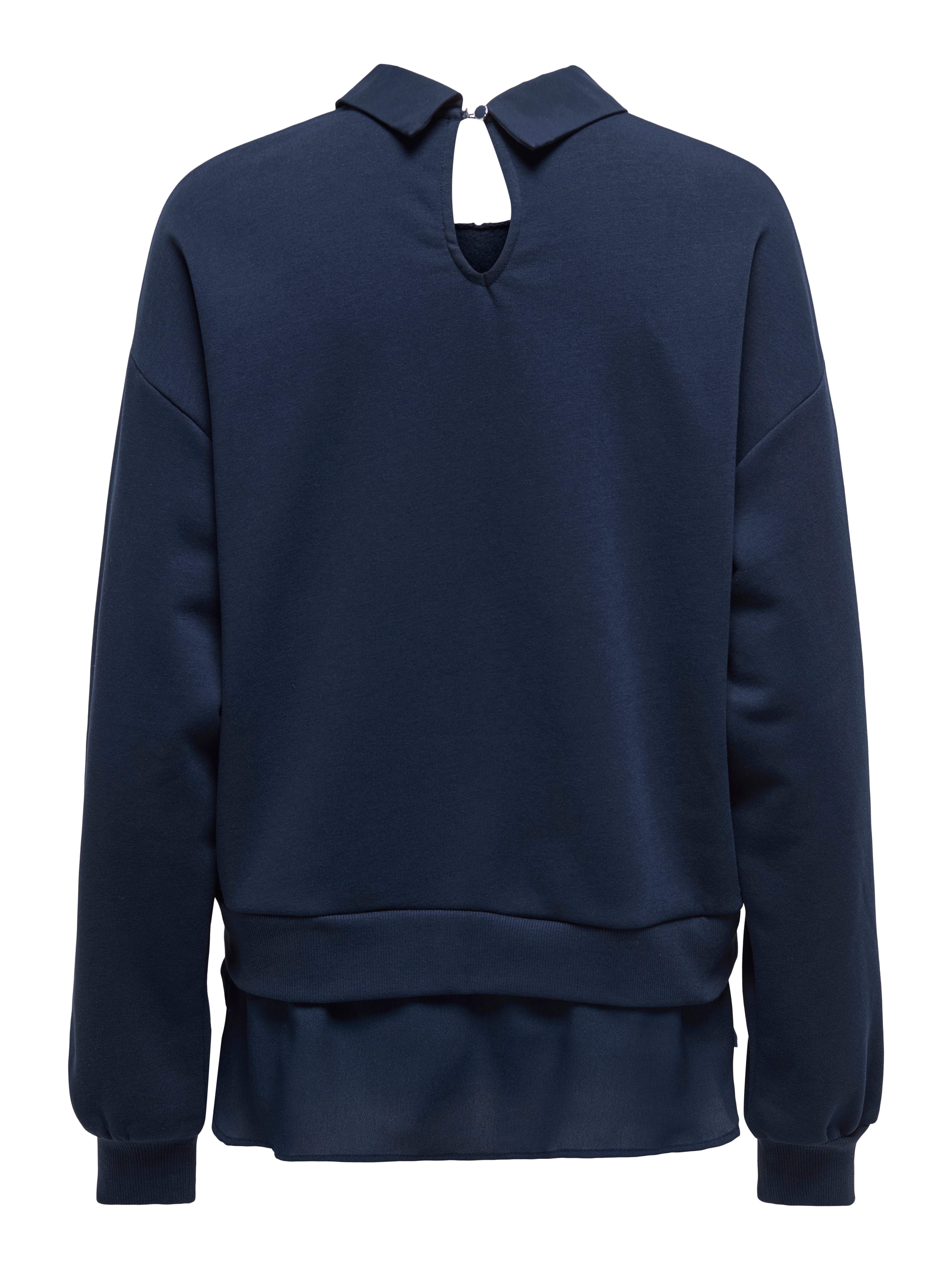 Only Sweatshirt ONLANNI L/S WOVEN MIX SWT