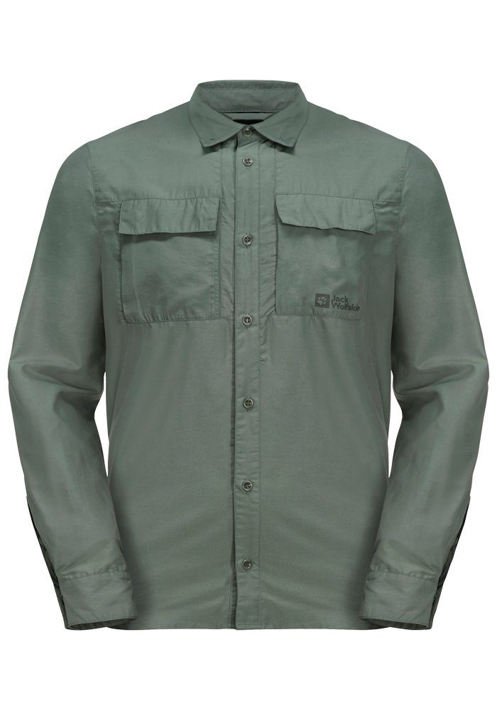 Jack Wolfskin Overhemd met lange mouwen BARRIER LS SHIRT M