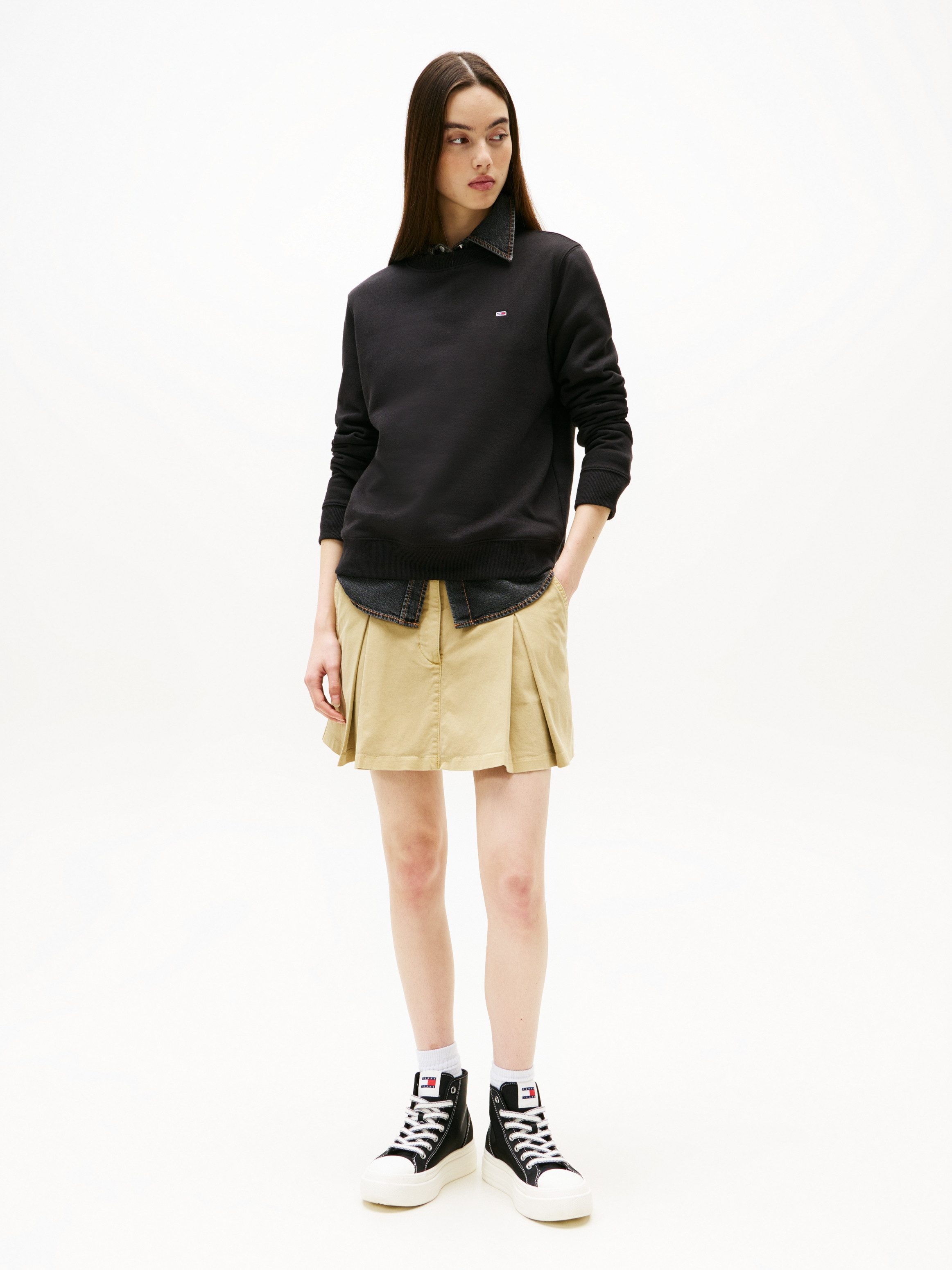 TOMMY JEANS Sweatshirt TJW REG S FLAG CREW