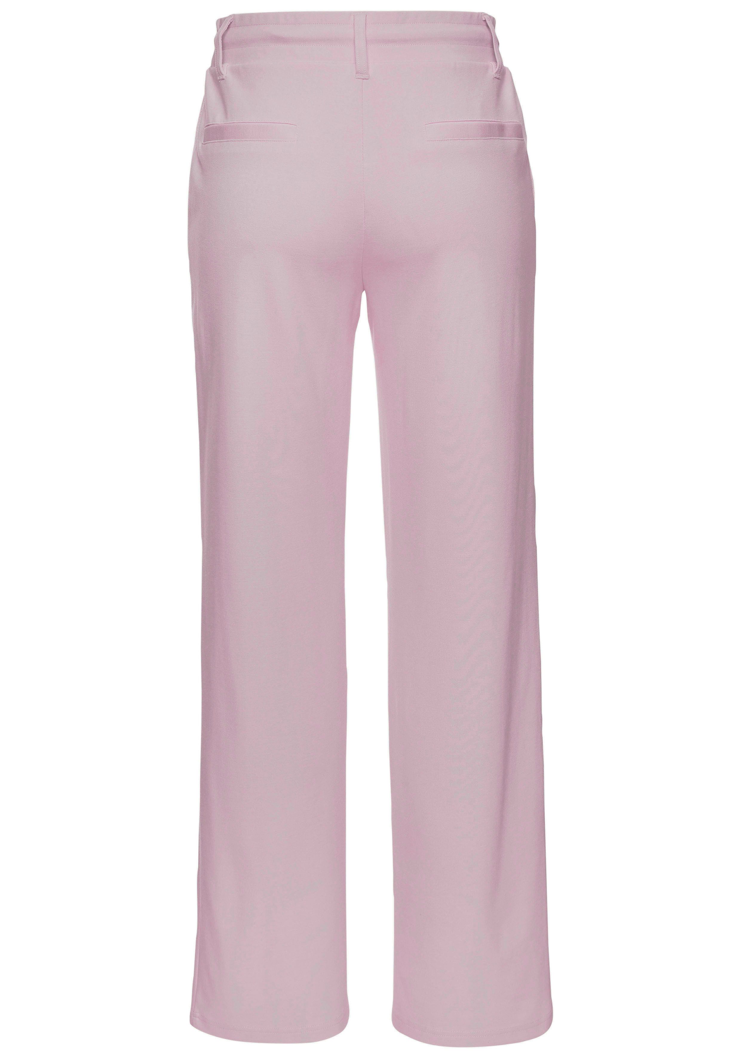 Lascana Homewearbroek in zacht vloeiend materiaal, loungewear