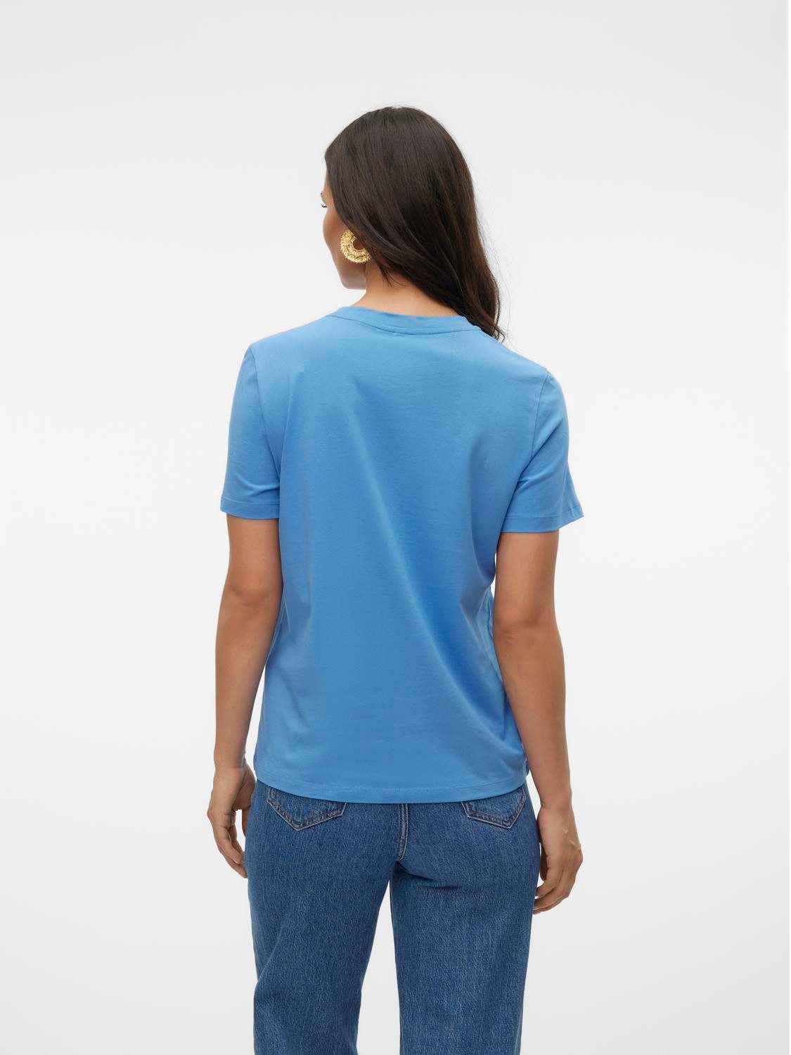 Vero Moda Shirt met korte mouwen VMPAULINA SS T-SHIRT GA JRS NOOS