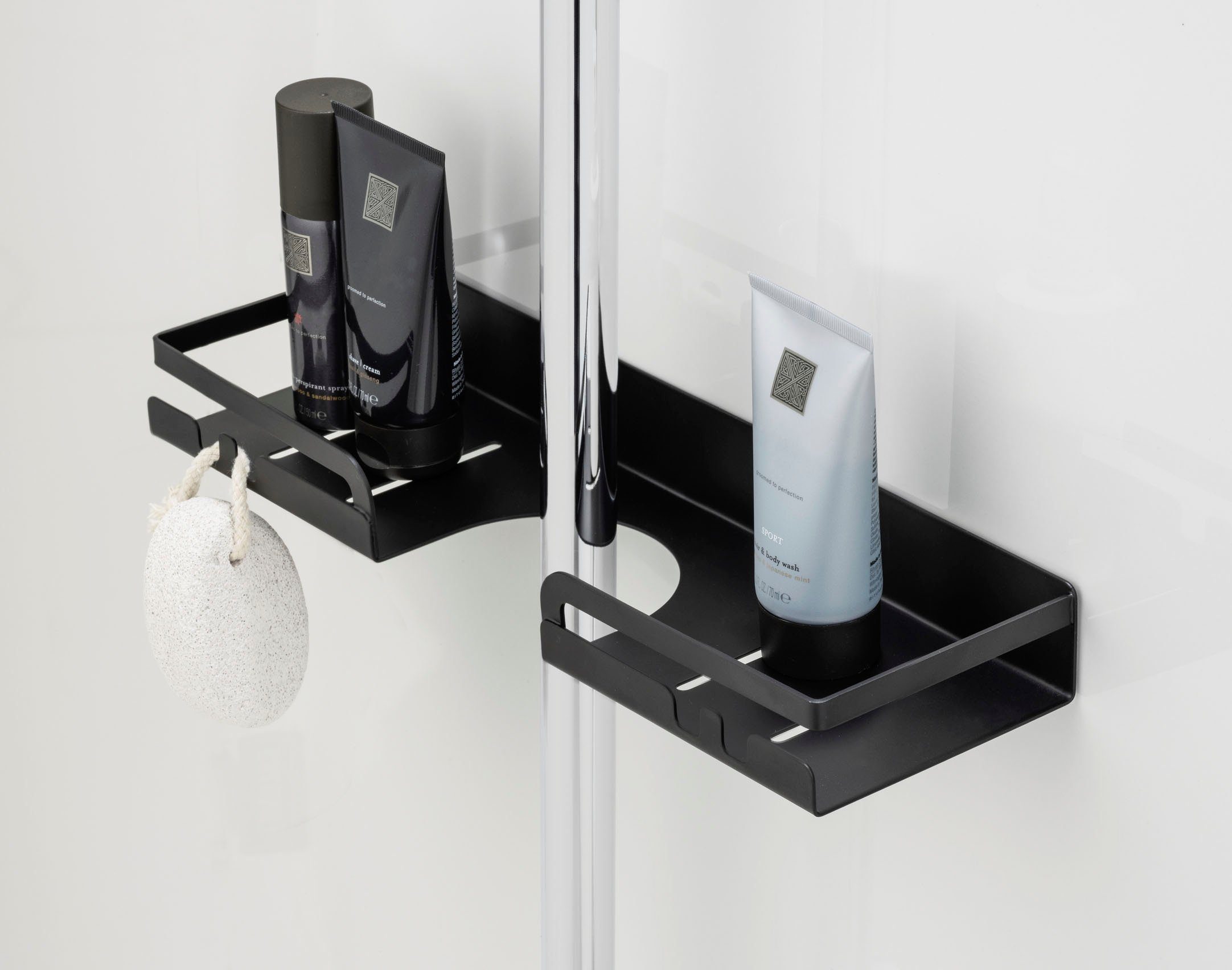 WENKO Doucherekje Turbo-Loc® douchstangencaddy Altarella S