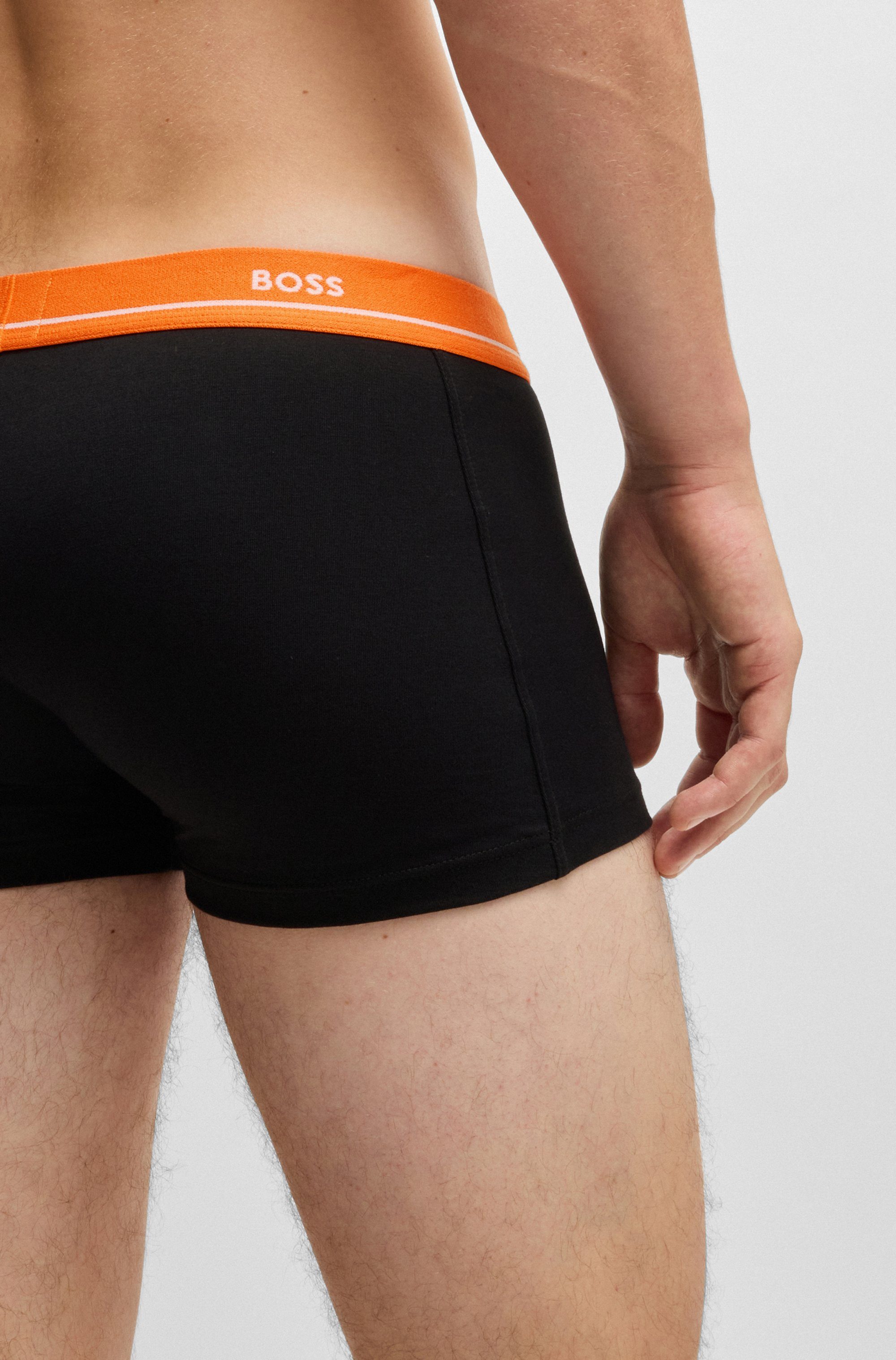 BOSS Boxershort met een logo-opschrift (5 stuks, Set van 5)