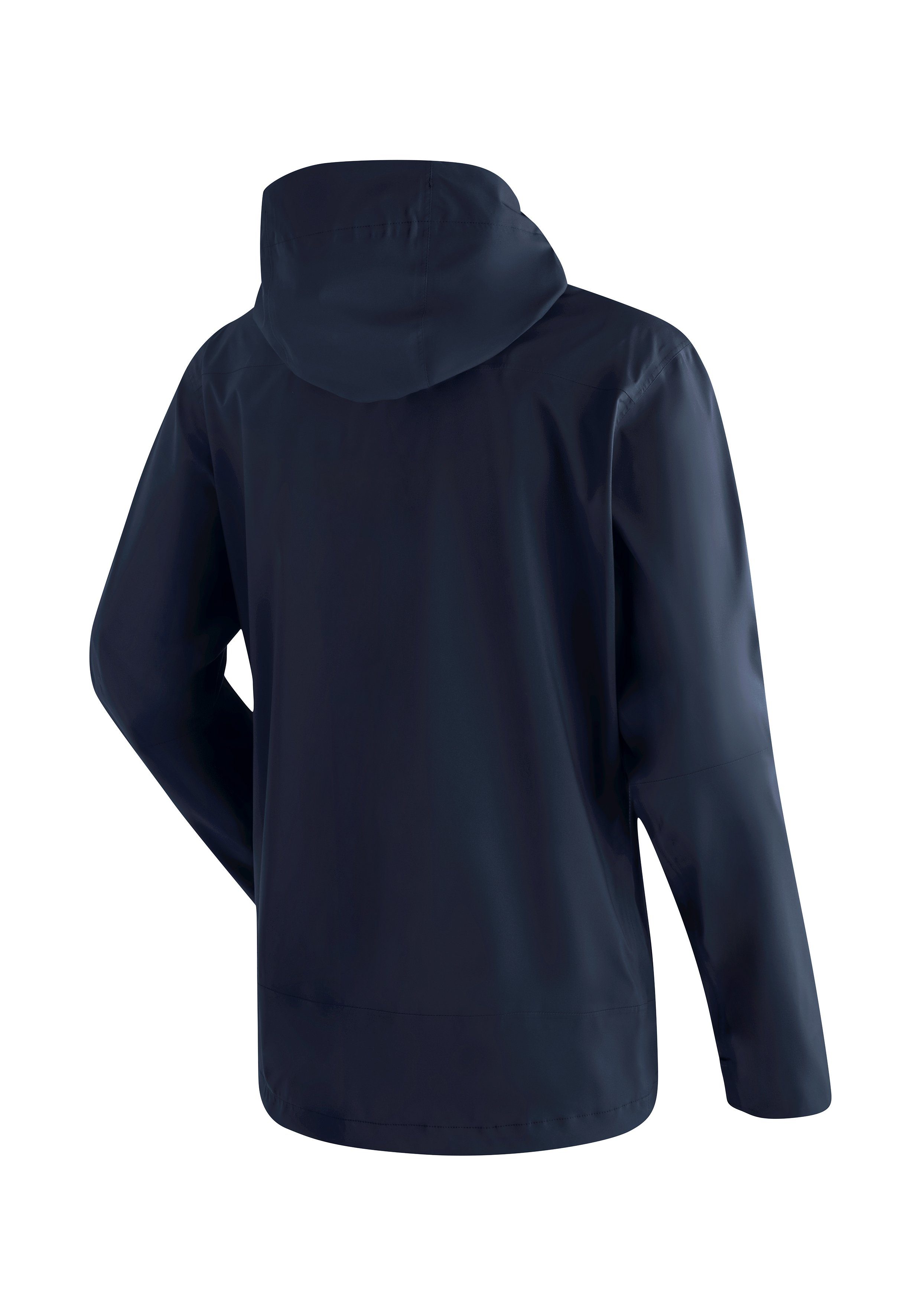 Maier Sports Ski-jack Elvegarden M Heren trekkingjas, ademend en waterdicht, outdoor-jack met capuchon