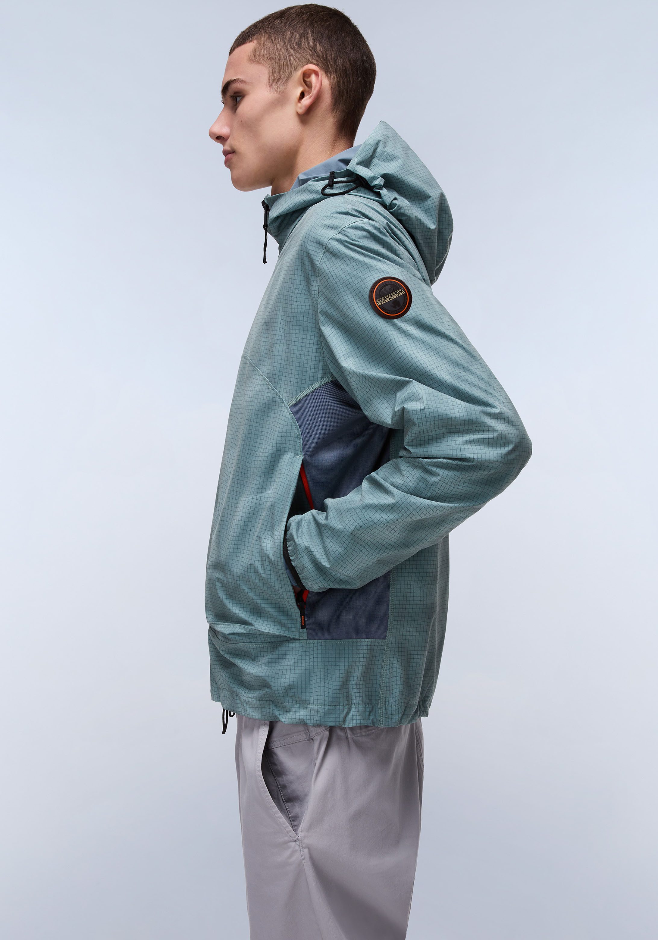 Napapijri Windbreaker A-TARTUCA Met een ronde hals