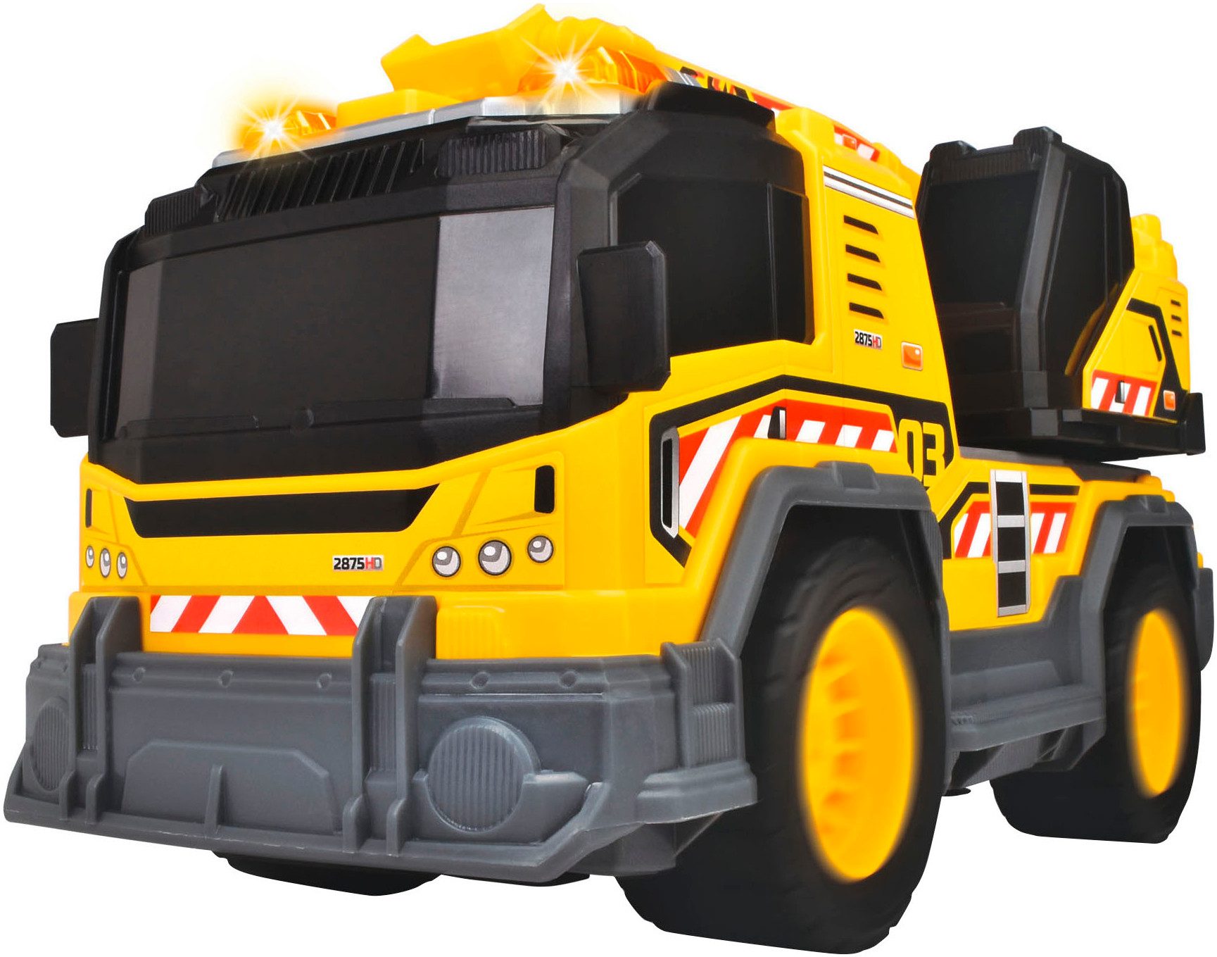 Dickie Toys Speelgoed-bouwauto Excavator Truck met licht en geluid