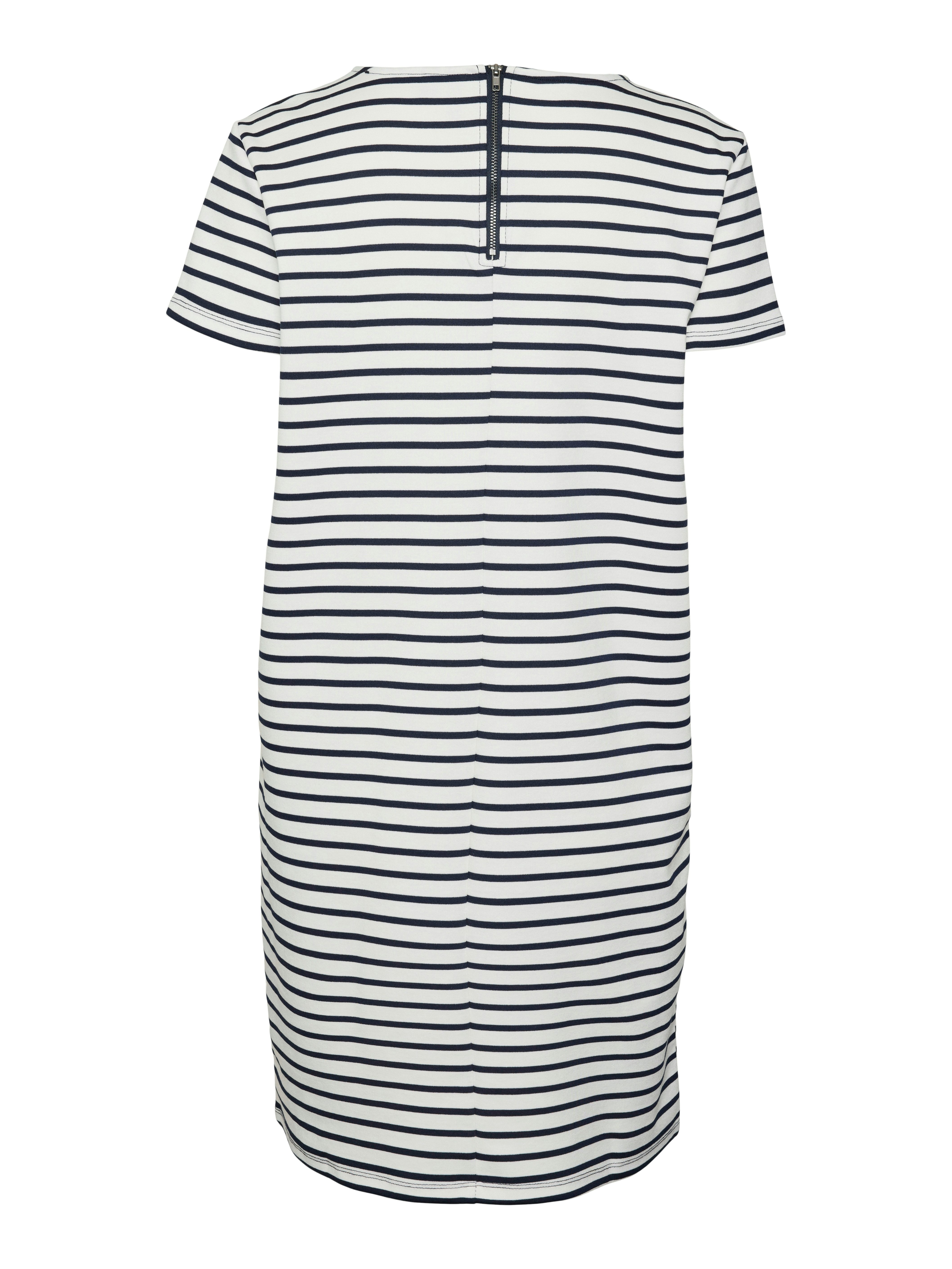 Vero Moda Mini-jurk VMABBY SS SHORT ZIP DRESS JRS NOOS