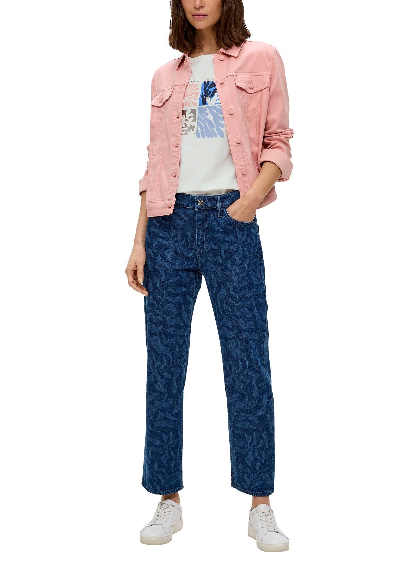 s.Oliver T-shirt met frontprint