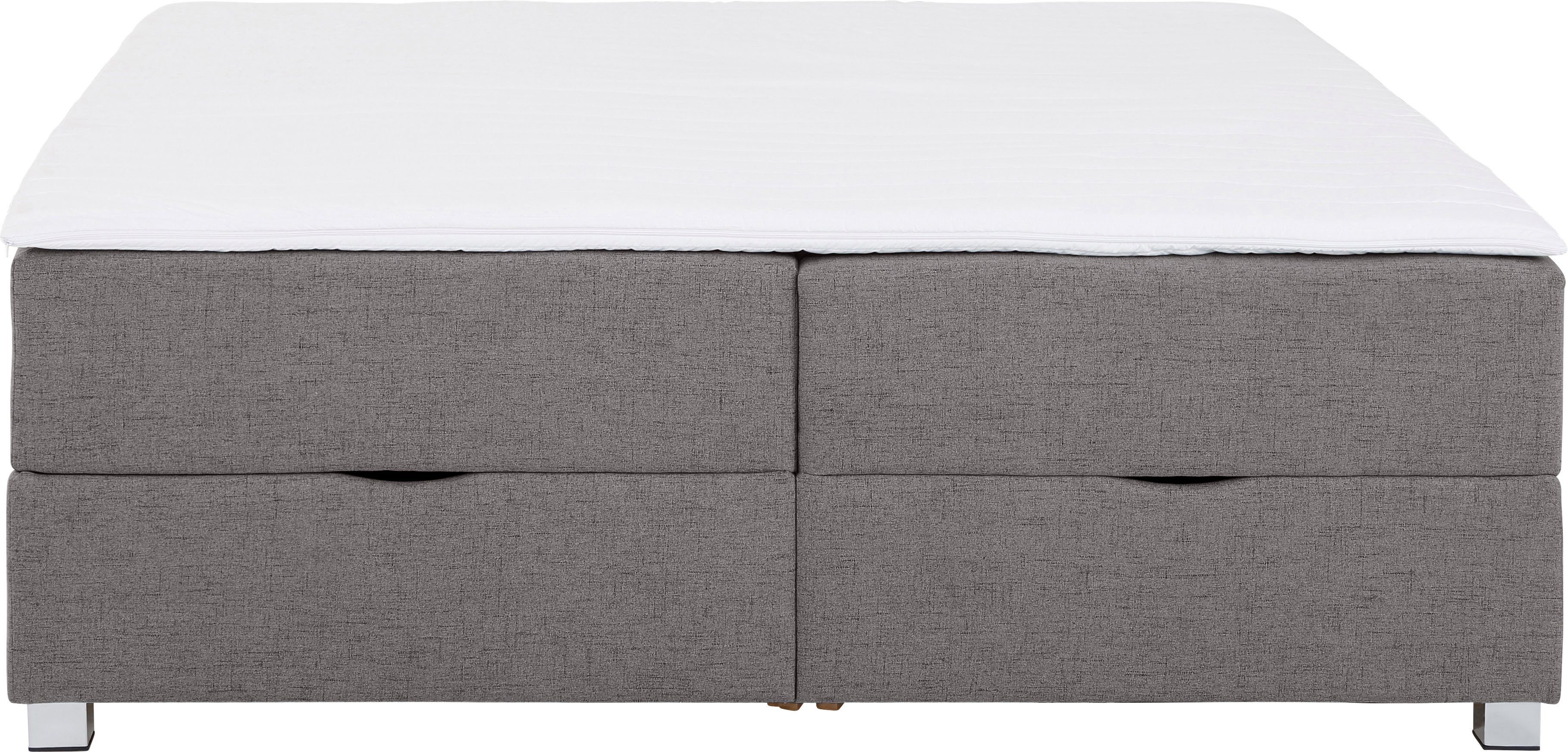 INOSIGN Boxspring Alexis zonder hoofdbord - ideaal voor ruimtes met schuine plafonds, in 4 breedten