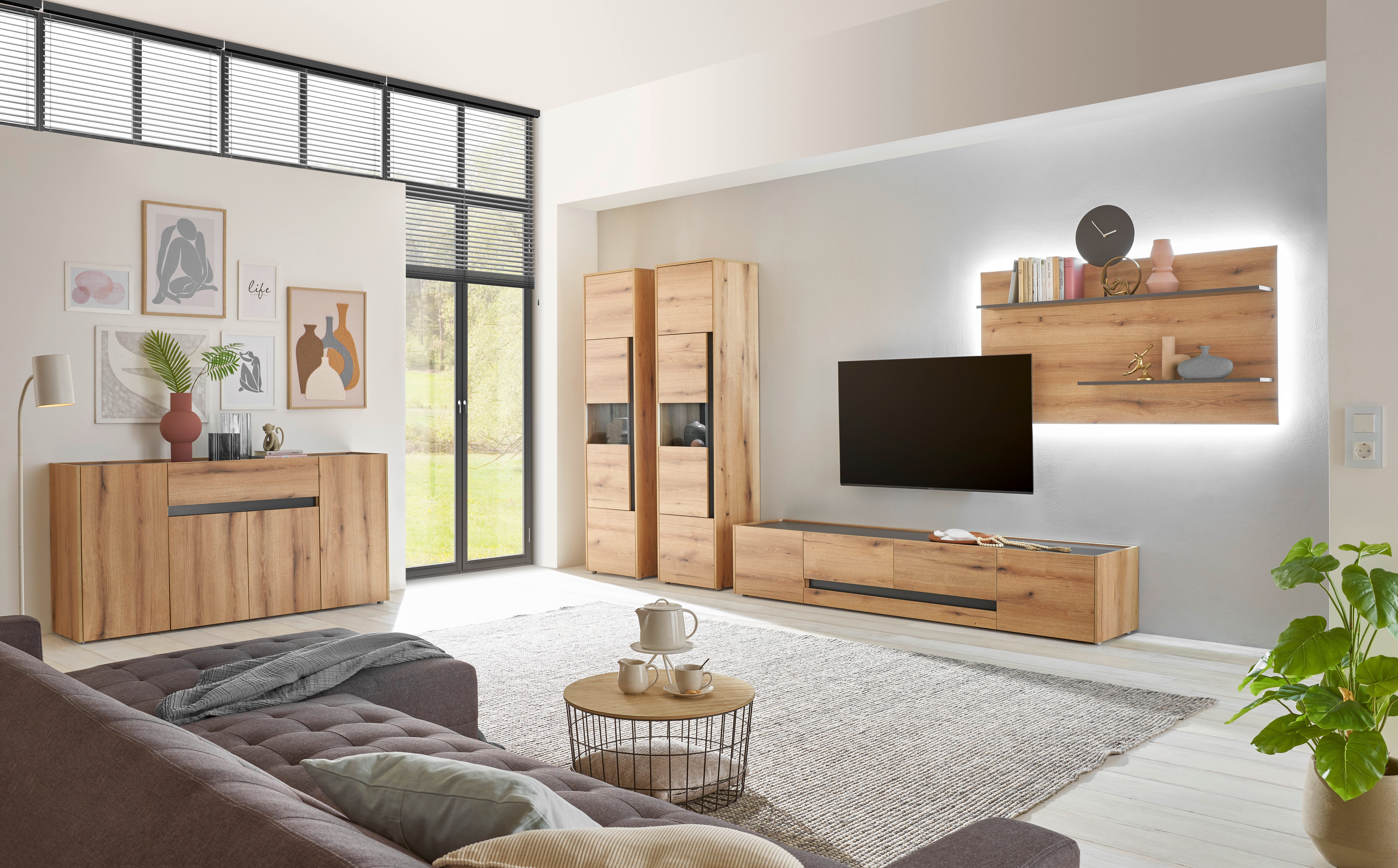 INOSIGN Tv-meubel City/Giron Breedte ca. 220 cm
