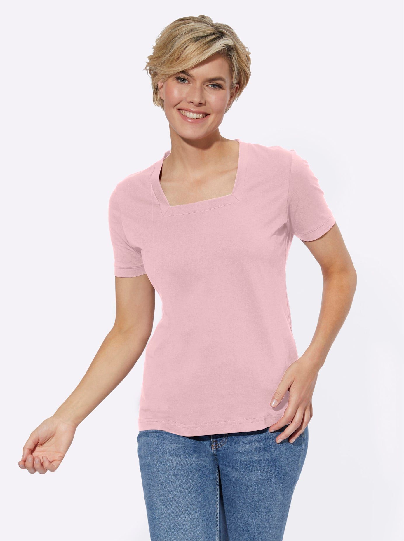 Casual Looks Shirt met korte mouwen Shirt (1-delig)