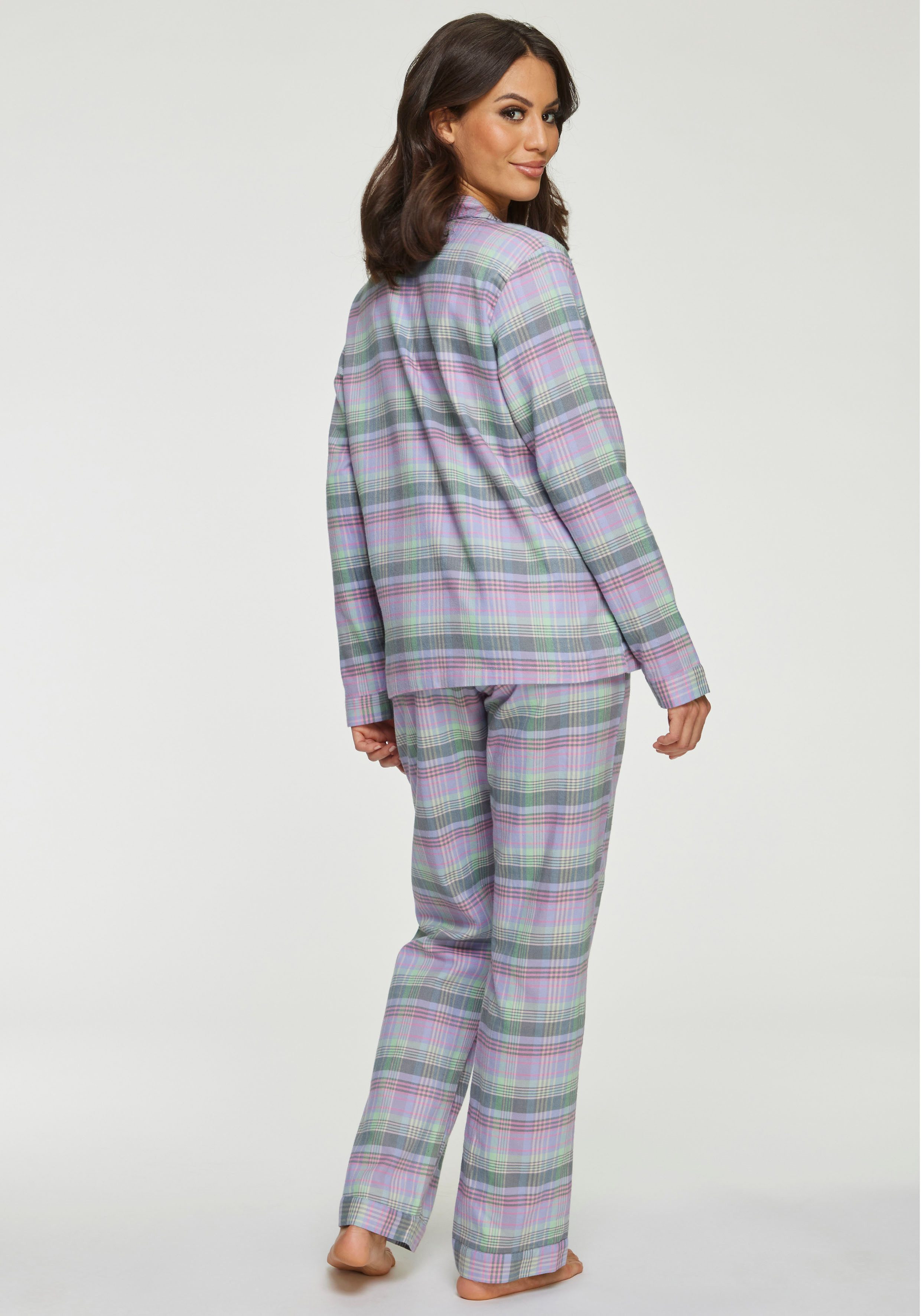 Vivance Dreams Pyjama van knuffelzacht flanel (2-delig)