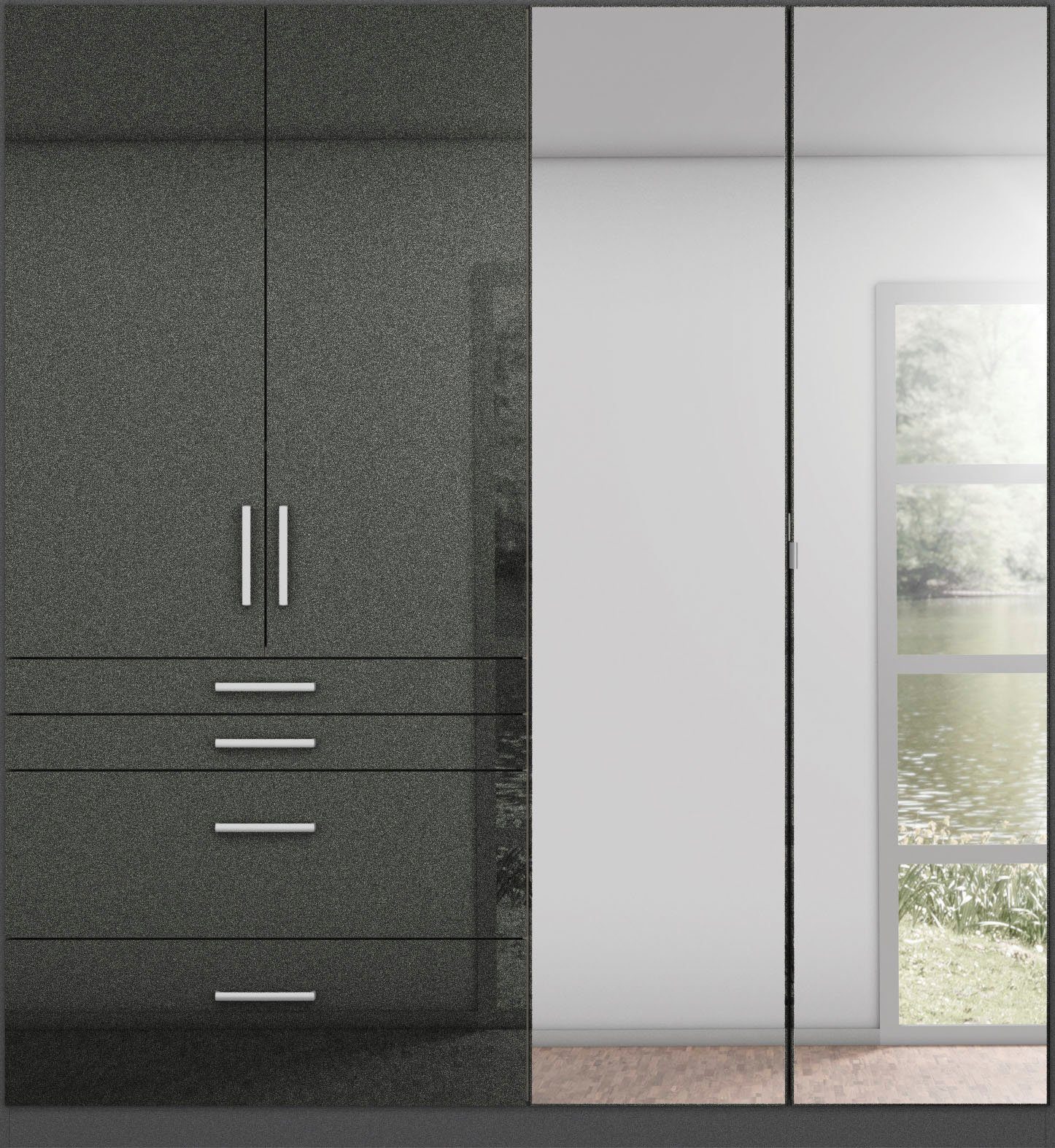 rauch Draaideurkast Kledingkast kast garderobe garderobekast topseller HOMBURG