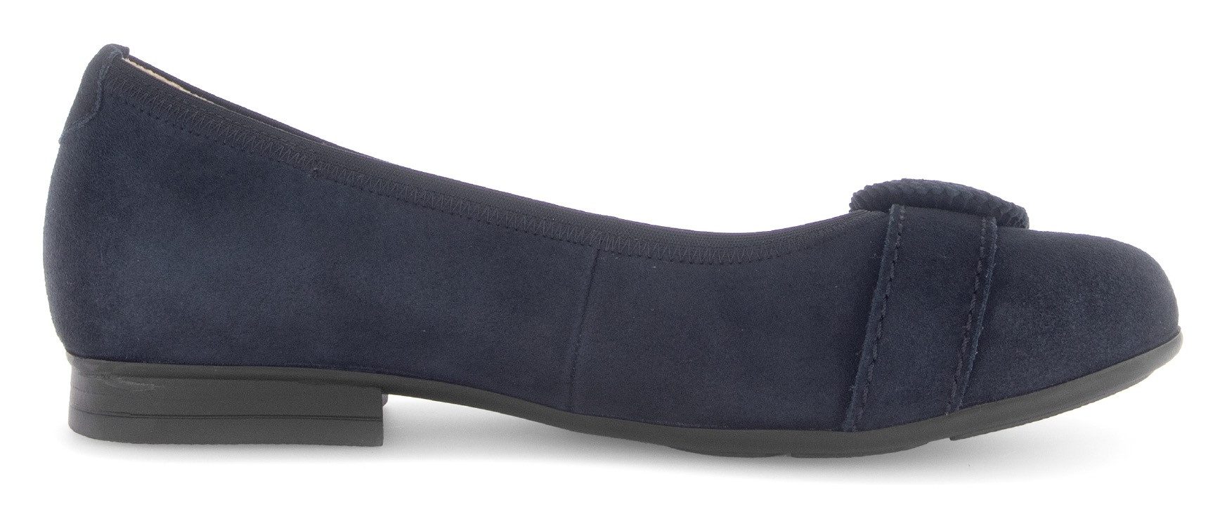 Gabor Ballerina's Florence , blokhak, business schoen, comfort schoen met elastische afwerking, breedte g
