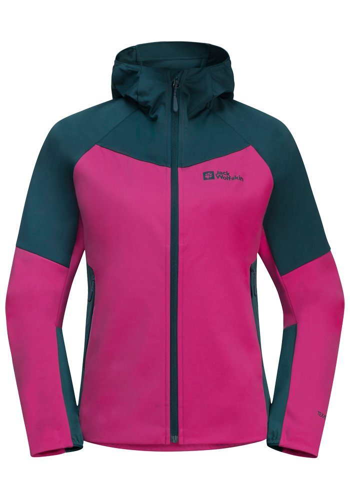 Jack Wolfskin Outdoorjack BRISSTAL HOODY W