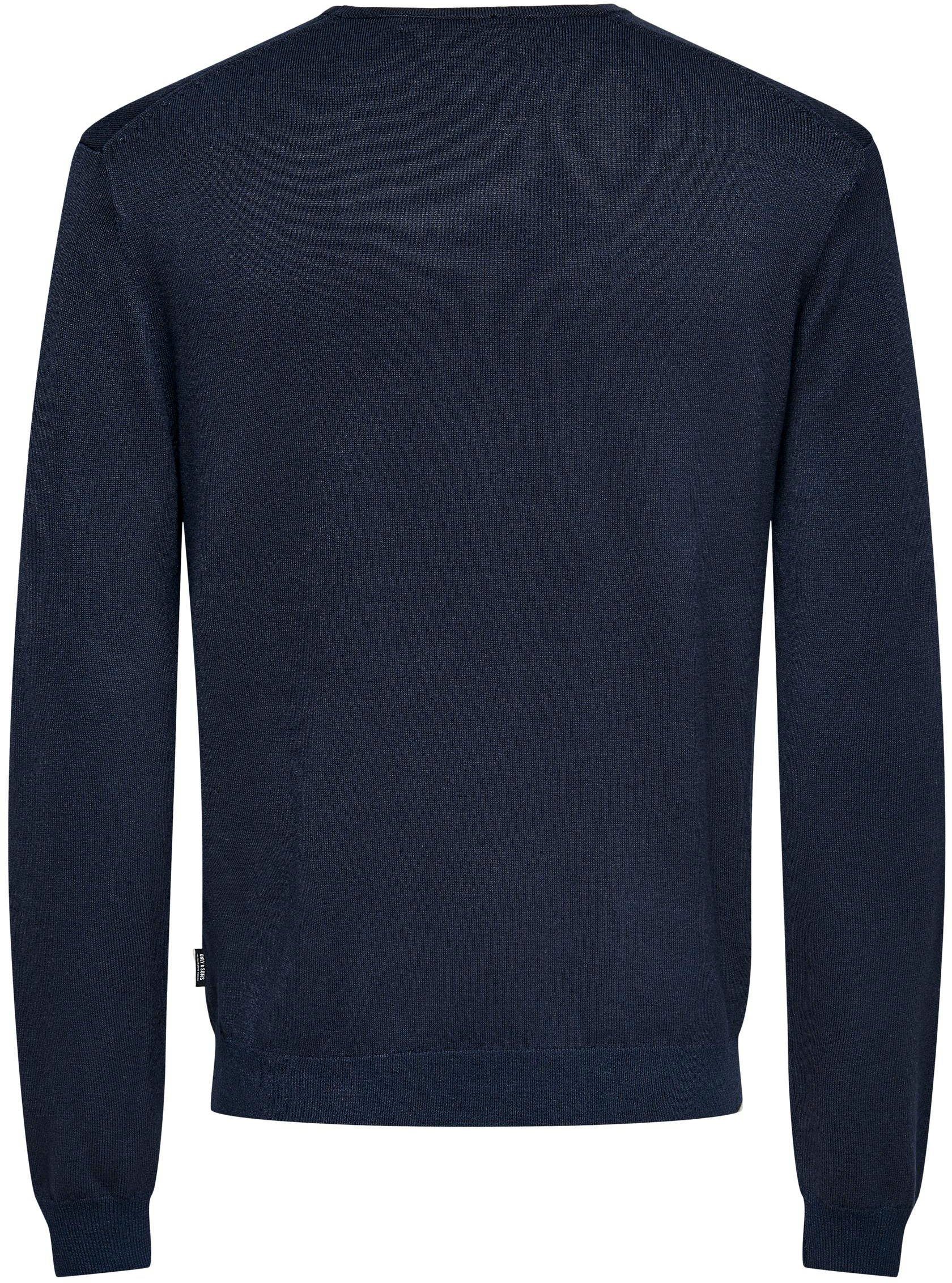 ONLY & SONS Trui met ronde hals WYLER LIFE CREW KNIT