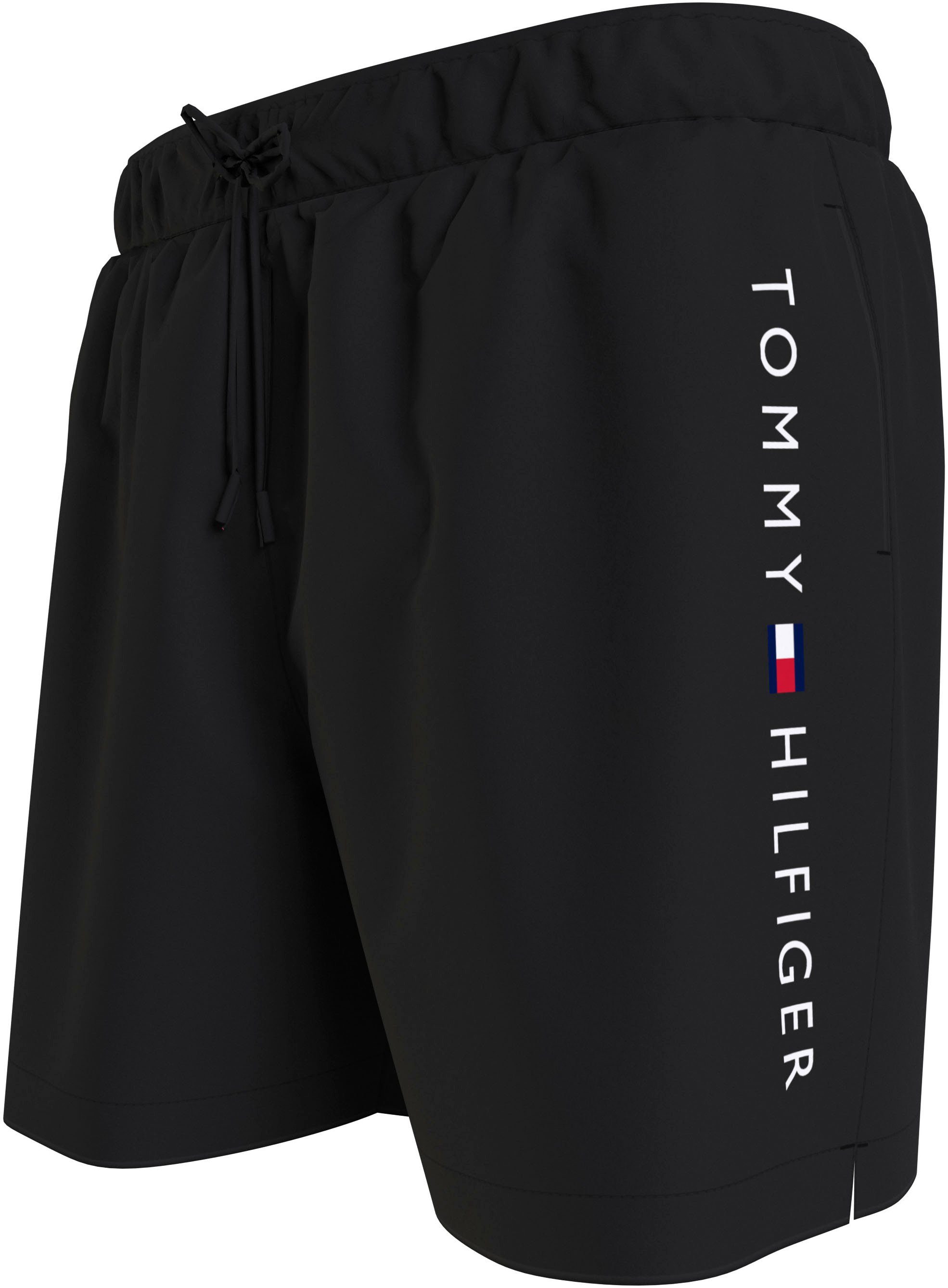 Tommy Hilfiger Swimwear Zwemshort MEDIUM DRAWSTRING met geborduurd logo