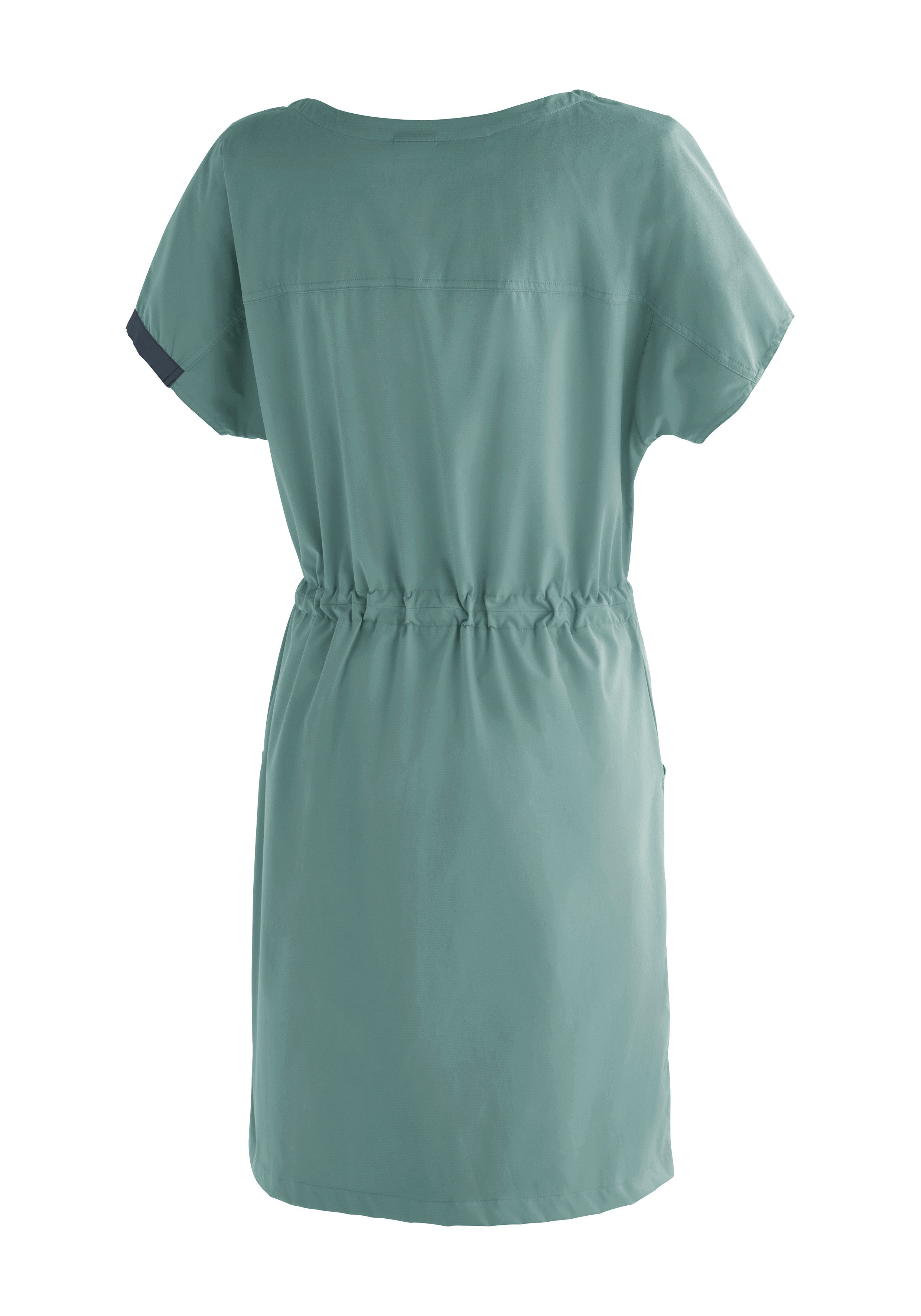 Maier Sports Midi-jurk Fortunit Dress 2 Dames jurk, sportieve outdoorkleed, ademend waterafstotend