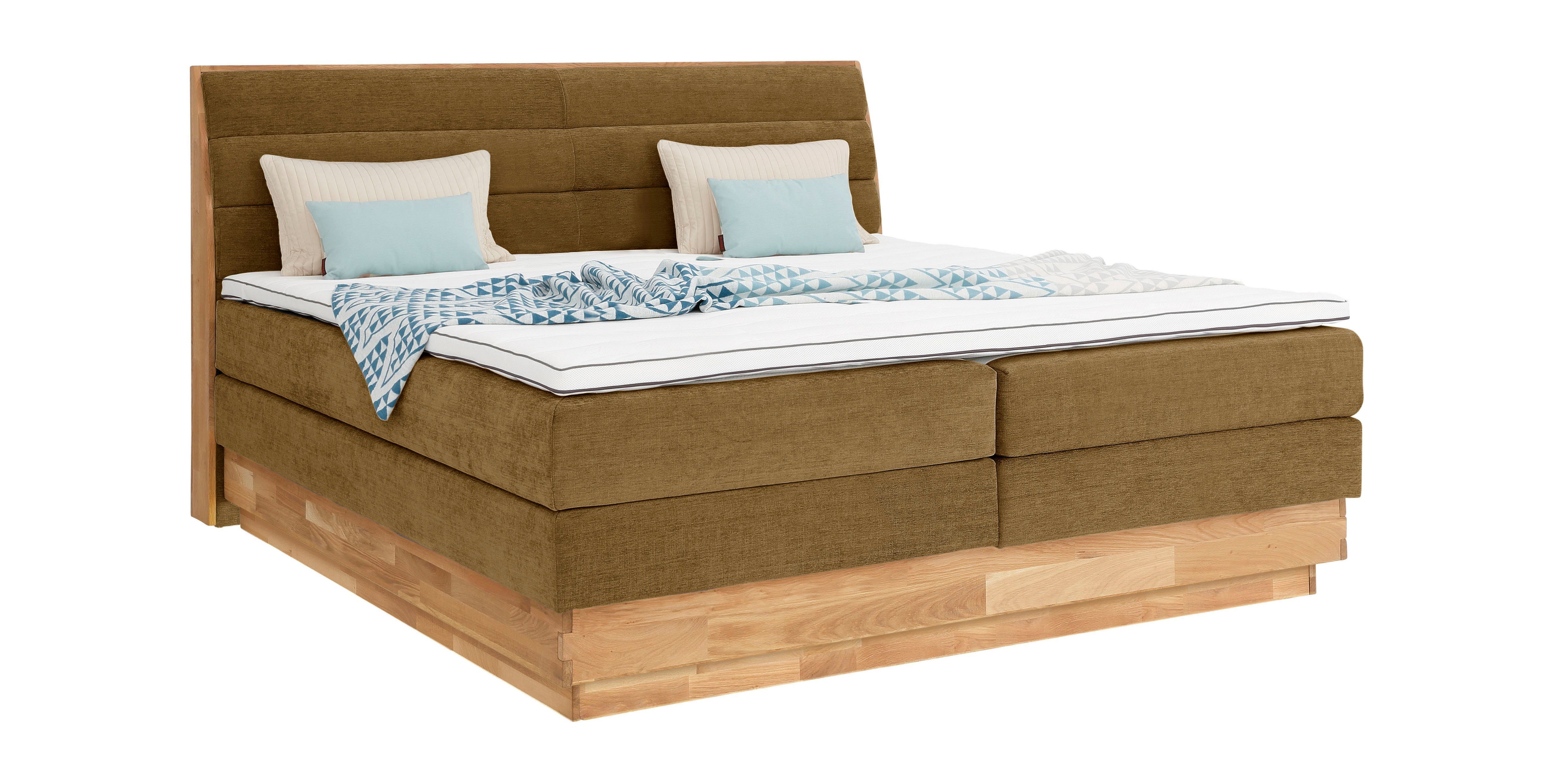 OTTO products Boxspring JENNA zonder ledverlichting, met gecertificeerde, gerecyclede overtrekstoffen