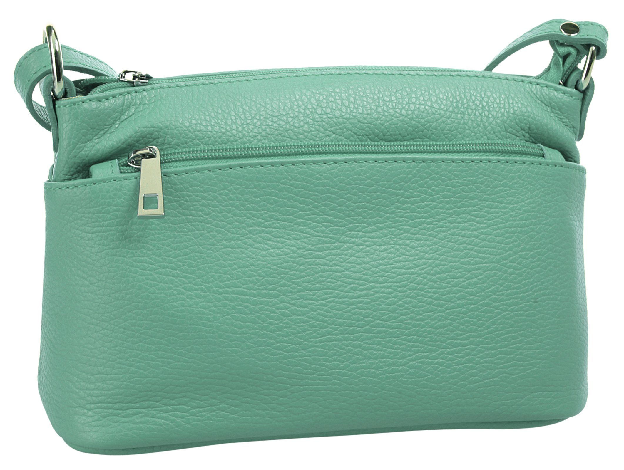 Cluty Schoudertas echt leer, made in italy