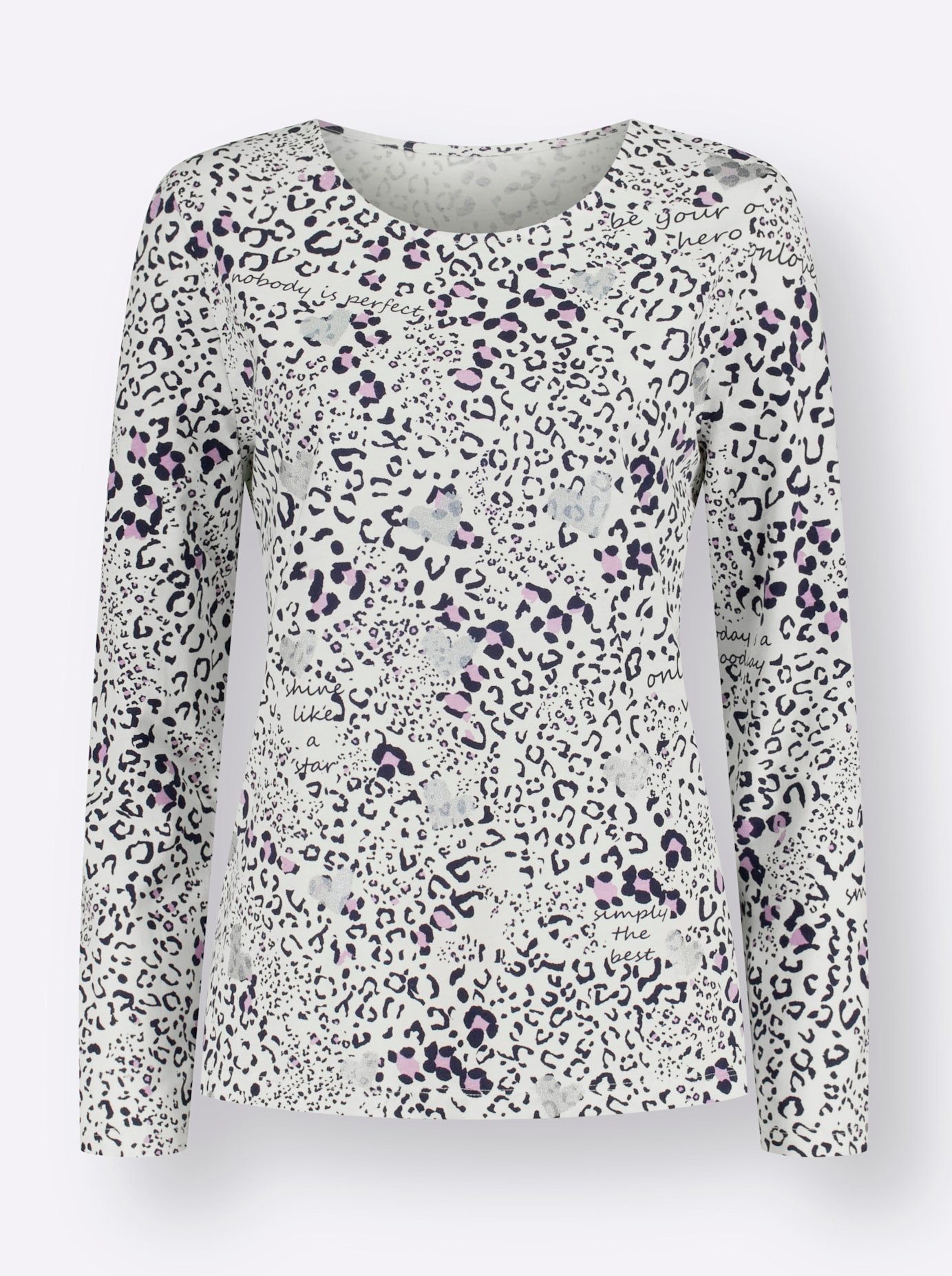 Classic Basics Shirt met lange mouwen (1-delig)