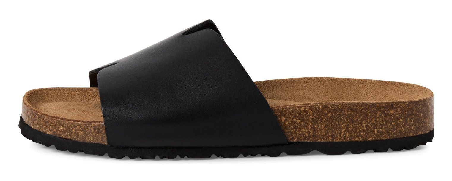 Tamaris Slippers , zomerschoen, flats, instapschoen met brede band