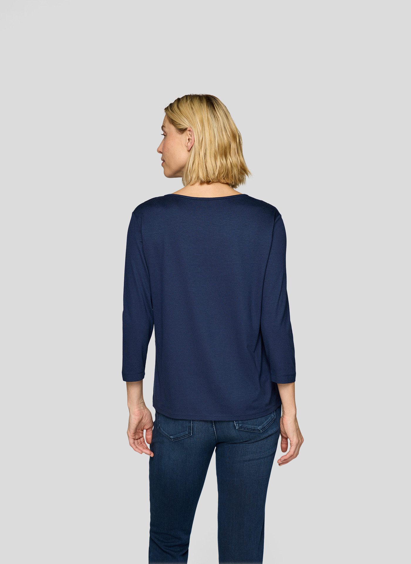 Rabe Shirt met 3/4 mouwen met frontprint