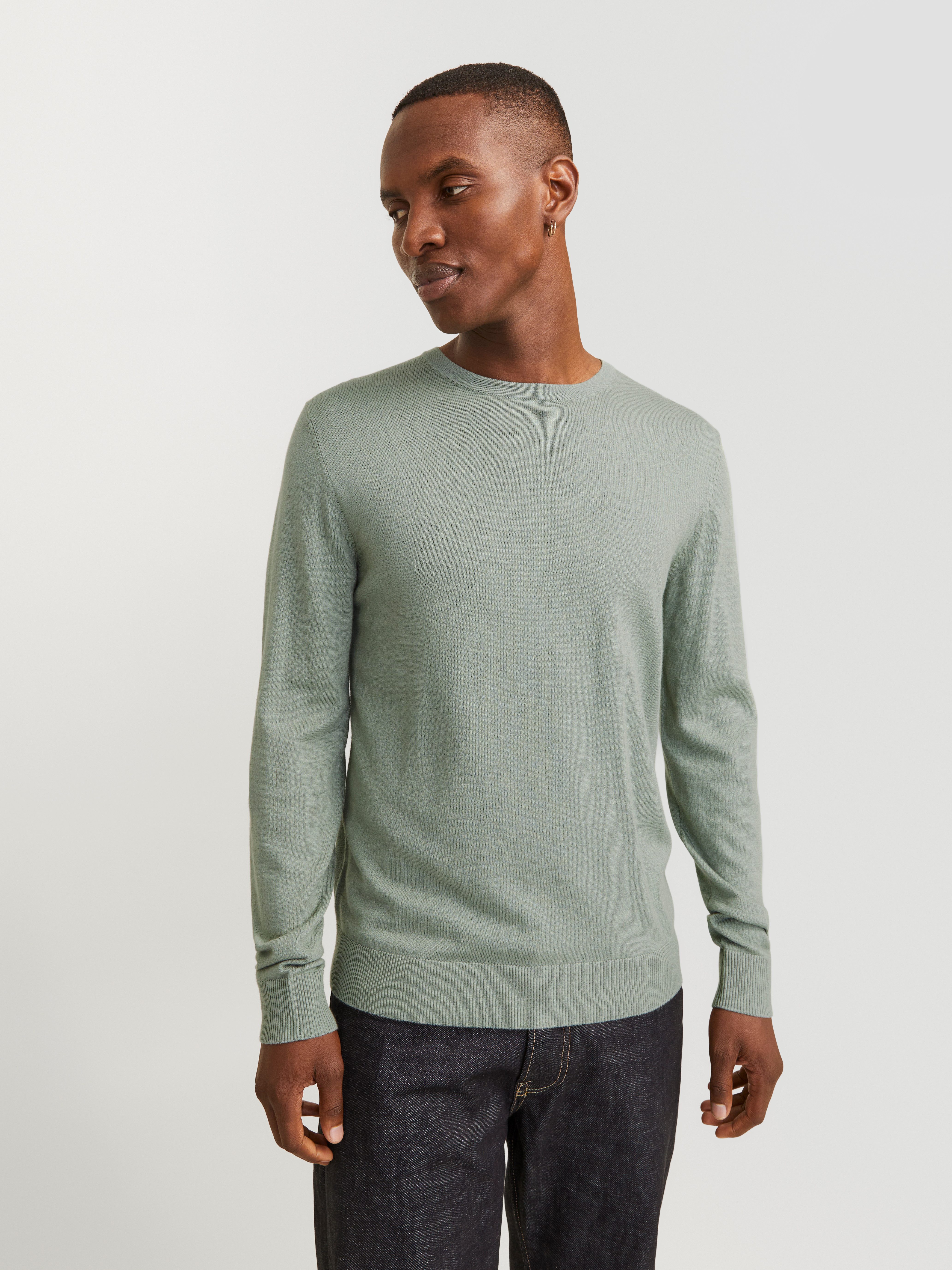 Jack & Jones Gebreide trui JJEEMIL KNIT CREW NECK NOOS
