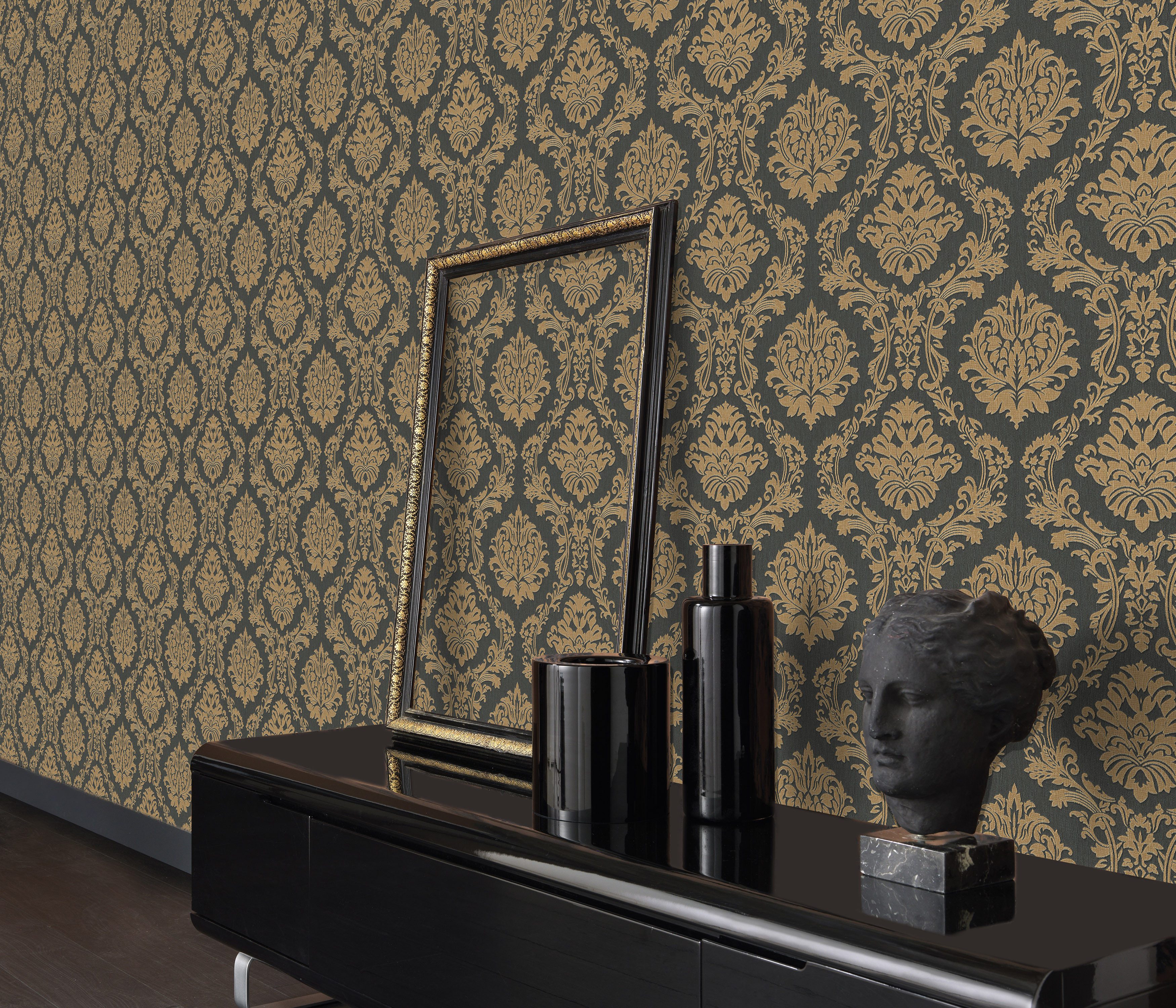 Erismann Vliesbehang ROYAL (1 stuk) zelfklevend behang goud(kleur)