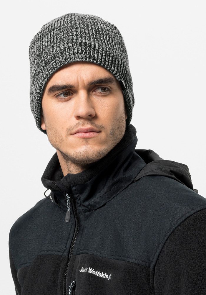 Jack Wolfskin Feldberg Beanie Wintermuts M slate