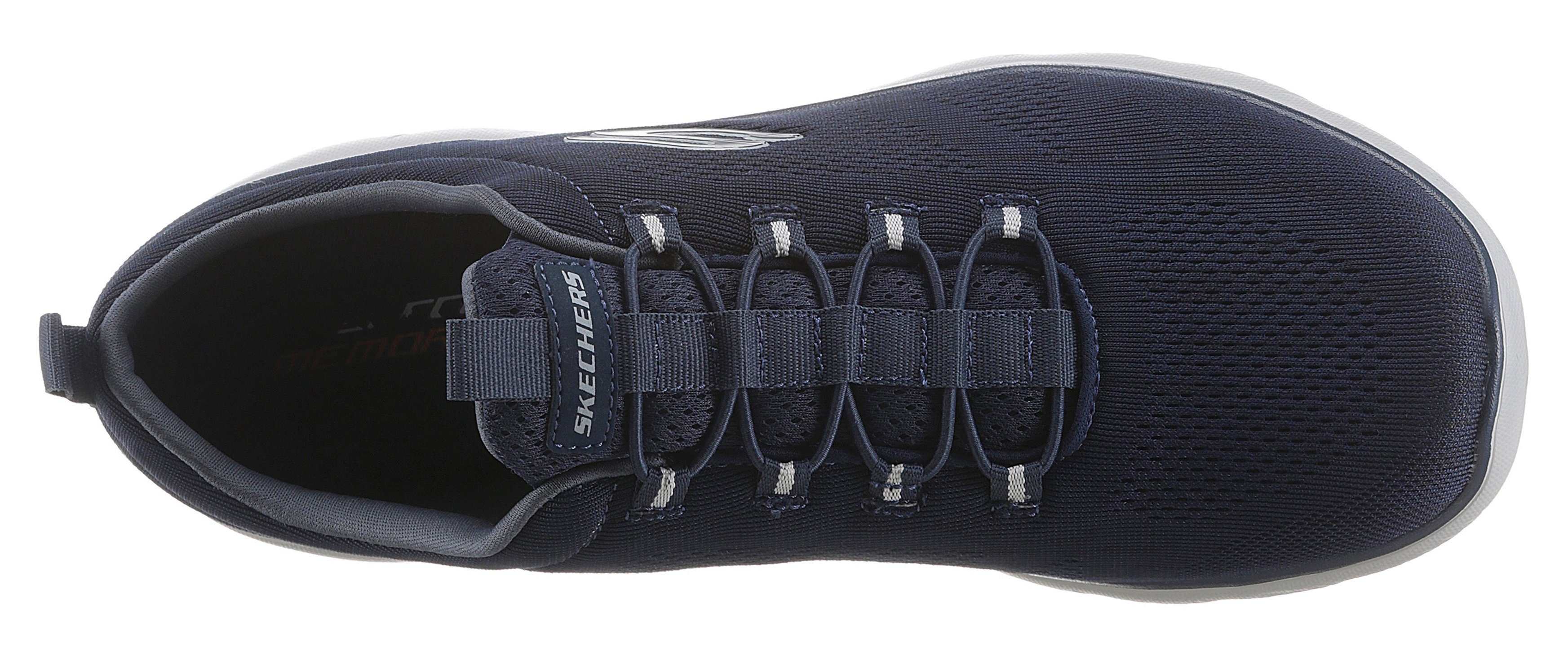 Skechers Slip-on sneakers Summits Vrijetijdsschoen, slipper, comfortschoen met elastiek om in te stappen
