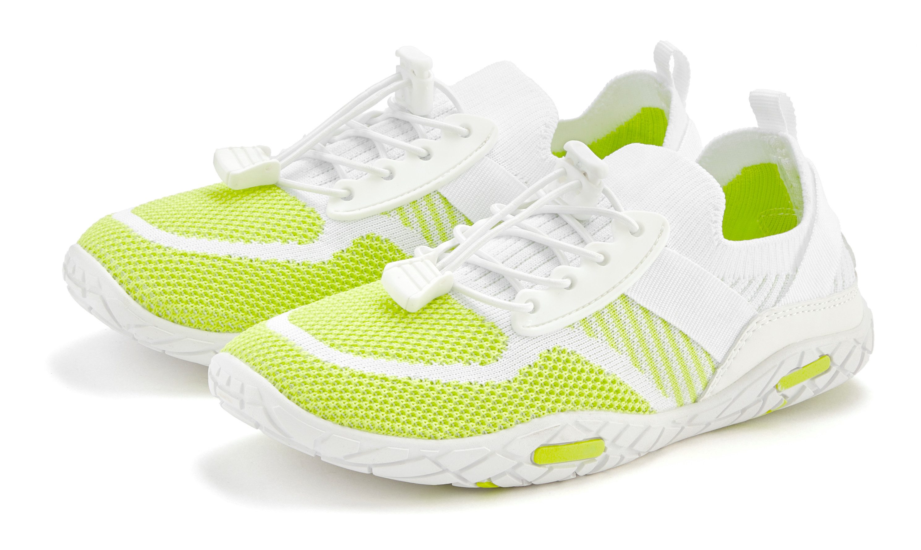 Lascana Sneakers Vrijetijdsschoen, lage schoen superlicht, platte flexibele zool VEGAN